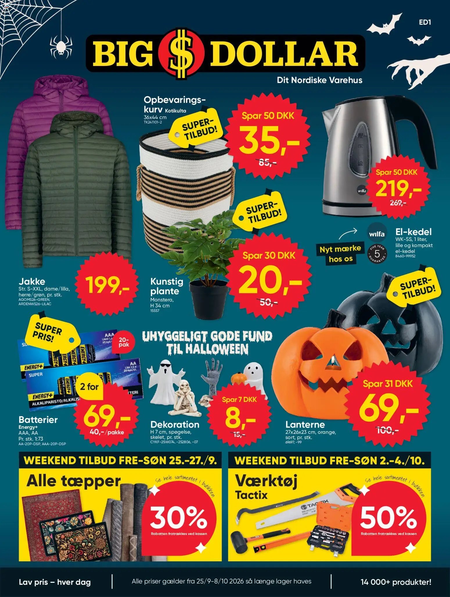 Bigdollar tilbudsavis fra 25/09/2026 Bigdollar - Tilbudsavis