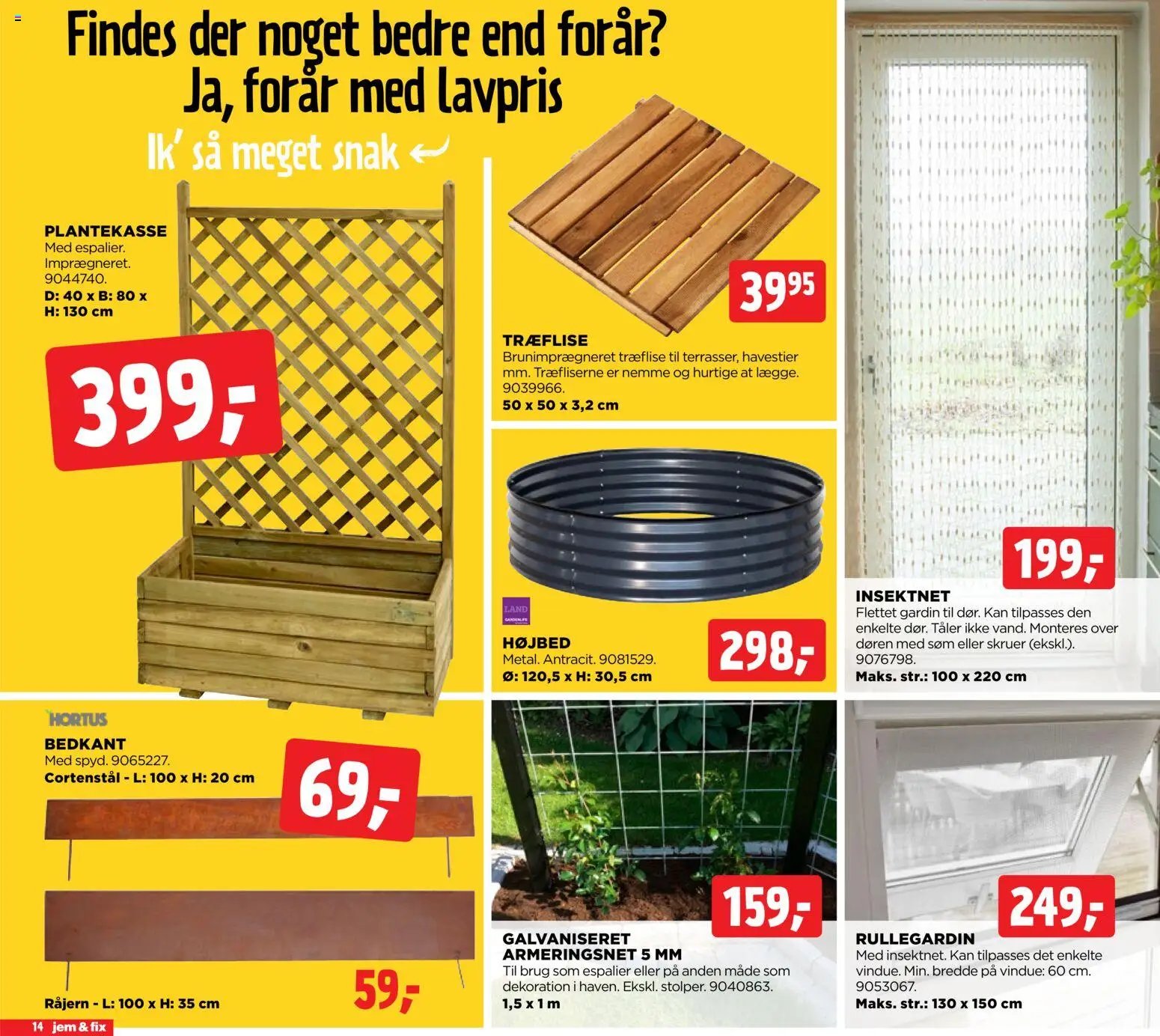 Jem & fix tilbudsavis fra 24/05/2026 Jem & fix - Tilbudsavis uge 22