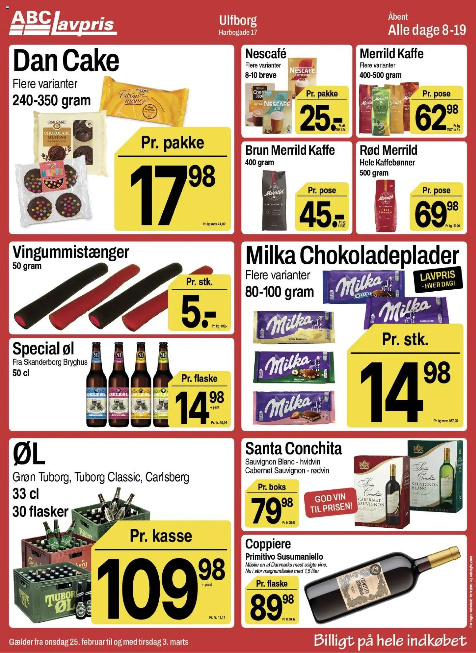 Abc Lavpris tilbudsavis fra 25/02/2026 Ulfborg