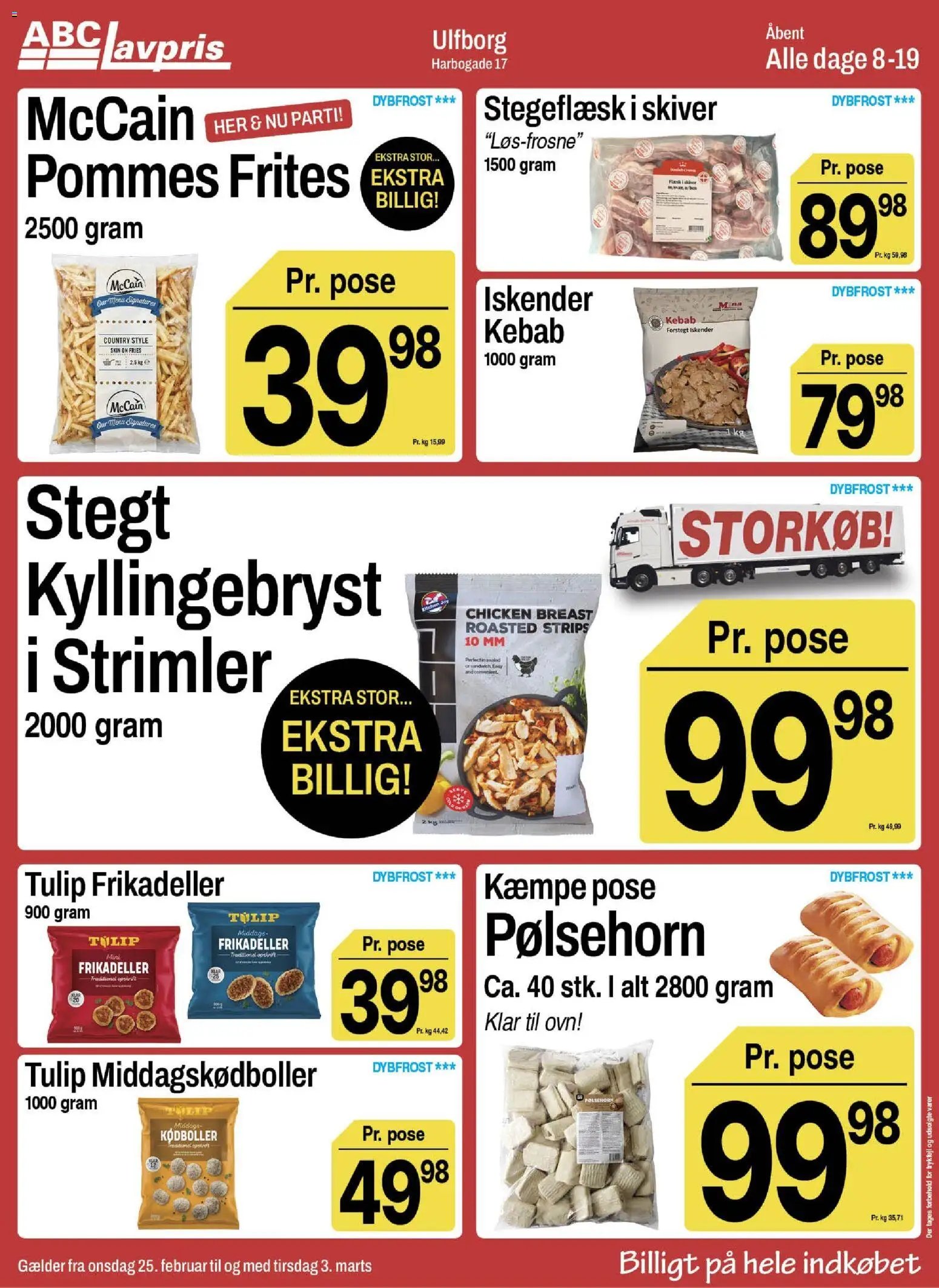 Abc Lavpris tilbudsavis fra 25/02/2026 Ulfborg