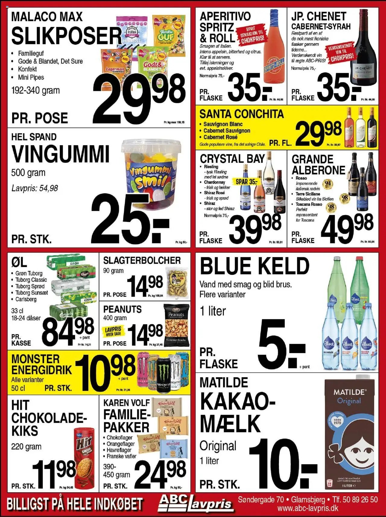 Abc Lavpris tilbudsavis fra 30/07/2026 Glamsbjerg