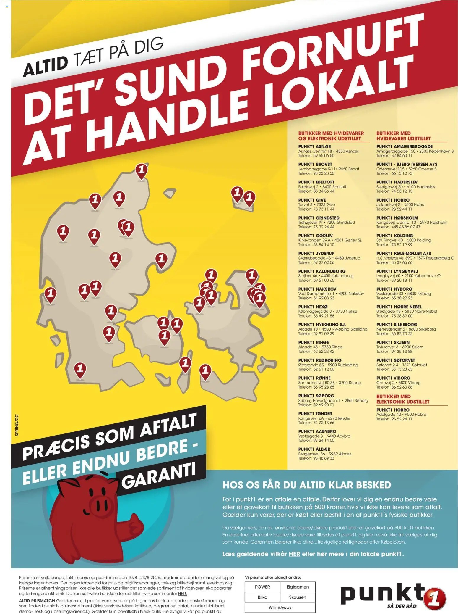 Punkt1 tilbudsavis fra 10/08/2026 Punkt1 - Tilbudsavis