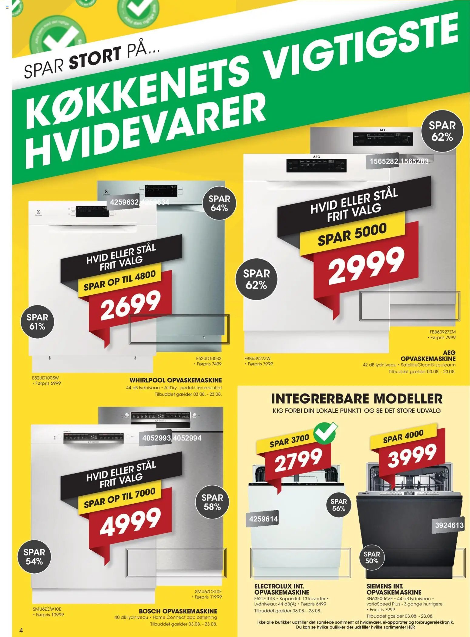 Punkt1 tilbudsavis fra 10/08/2026 Punkt1 - Tilbudsavis