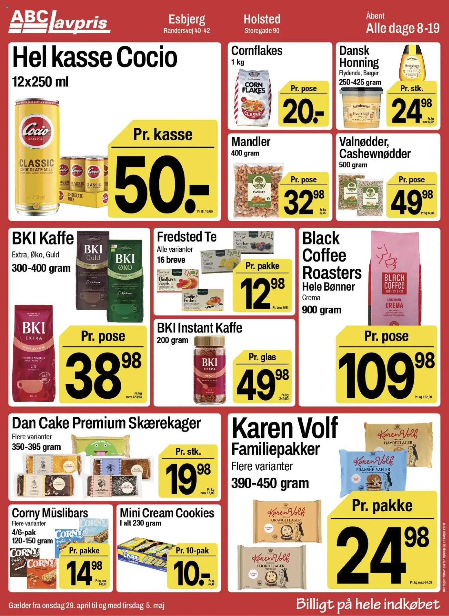 Abc Lavpris tilbudsavis fra 29/04/2026 Abc Lavpris - Esbjerg