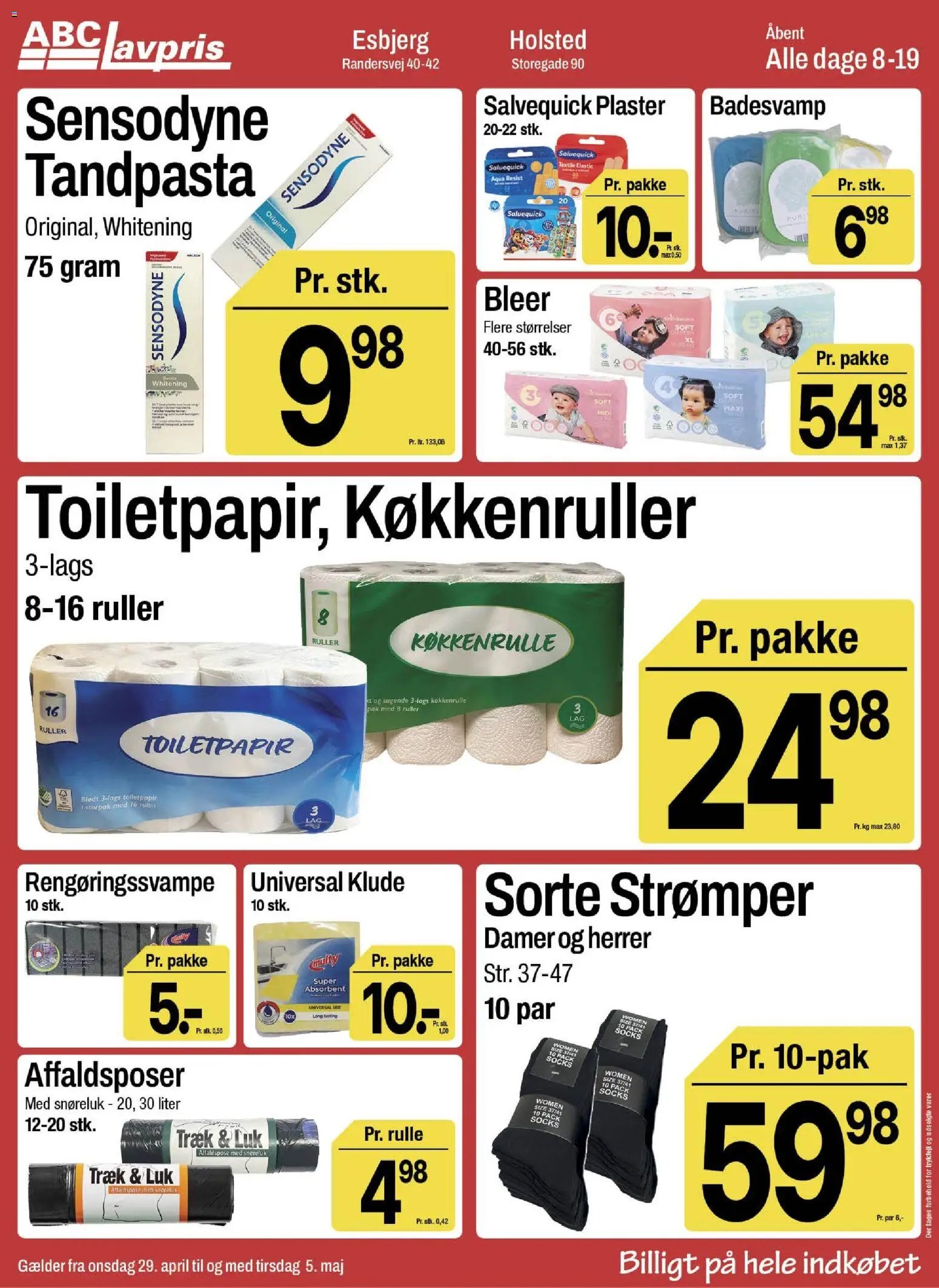 Abc Lavpris tilbudsavis fra 29/04/2026 Abc Lavpris - Esbjerg