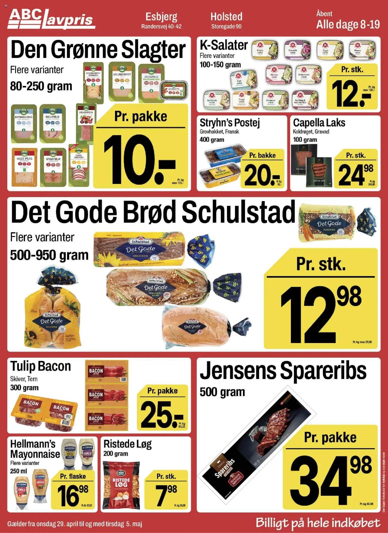 Abc Lavpris tilbudsavis fra 29/04/2026 Abc Lavpris - Esbjerg