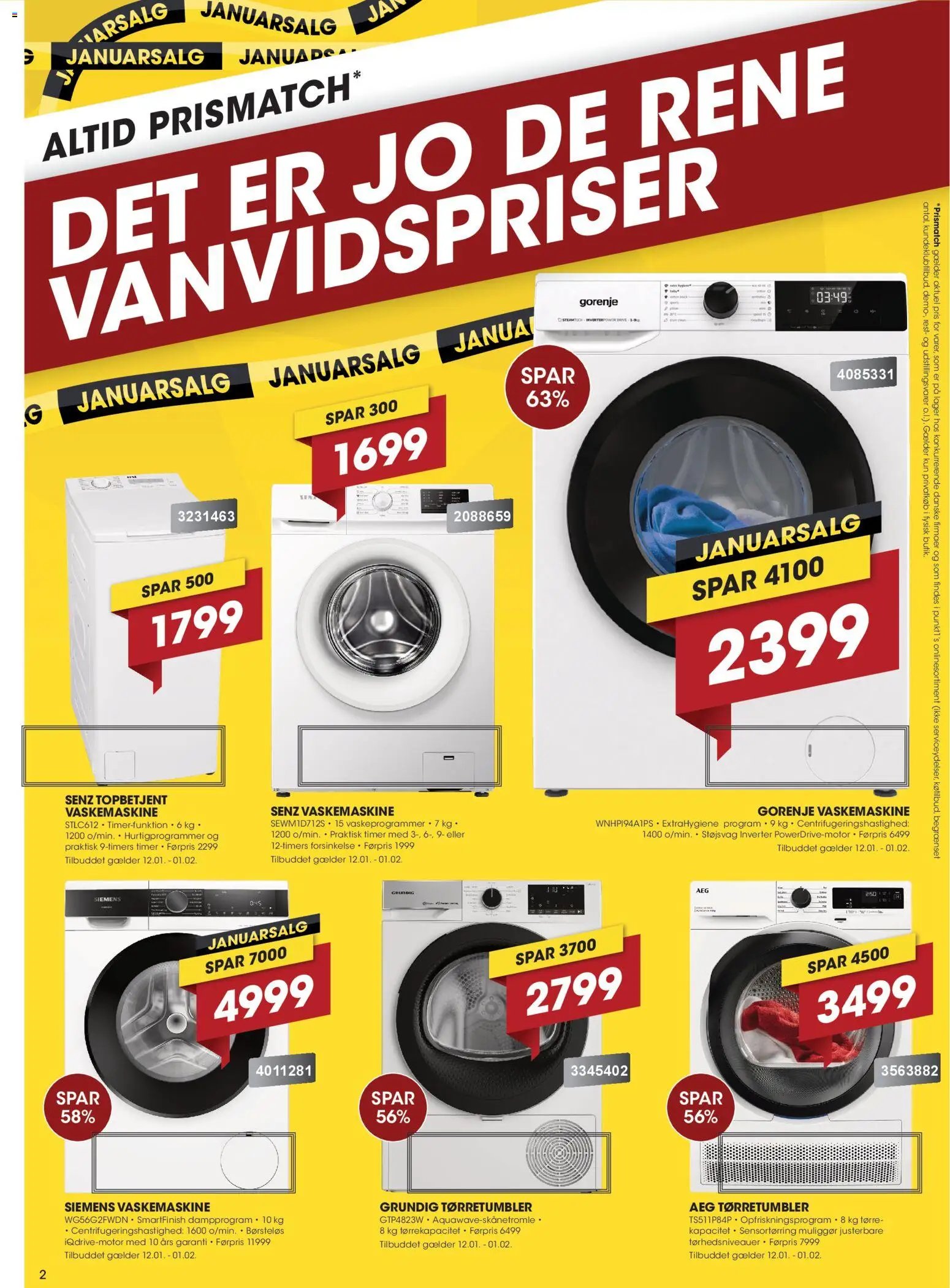 Punkt1 tilbudsavis fra 12/01/2026 Tilbudsavis