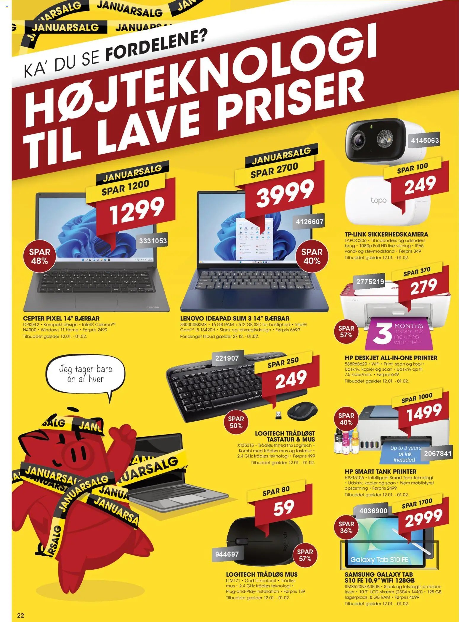 Punkt1 tilbudsavis fra 12/01/2026 Tilbudsavis