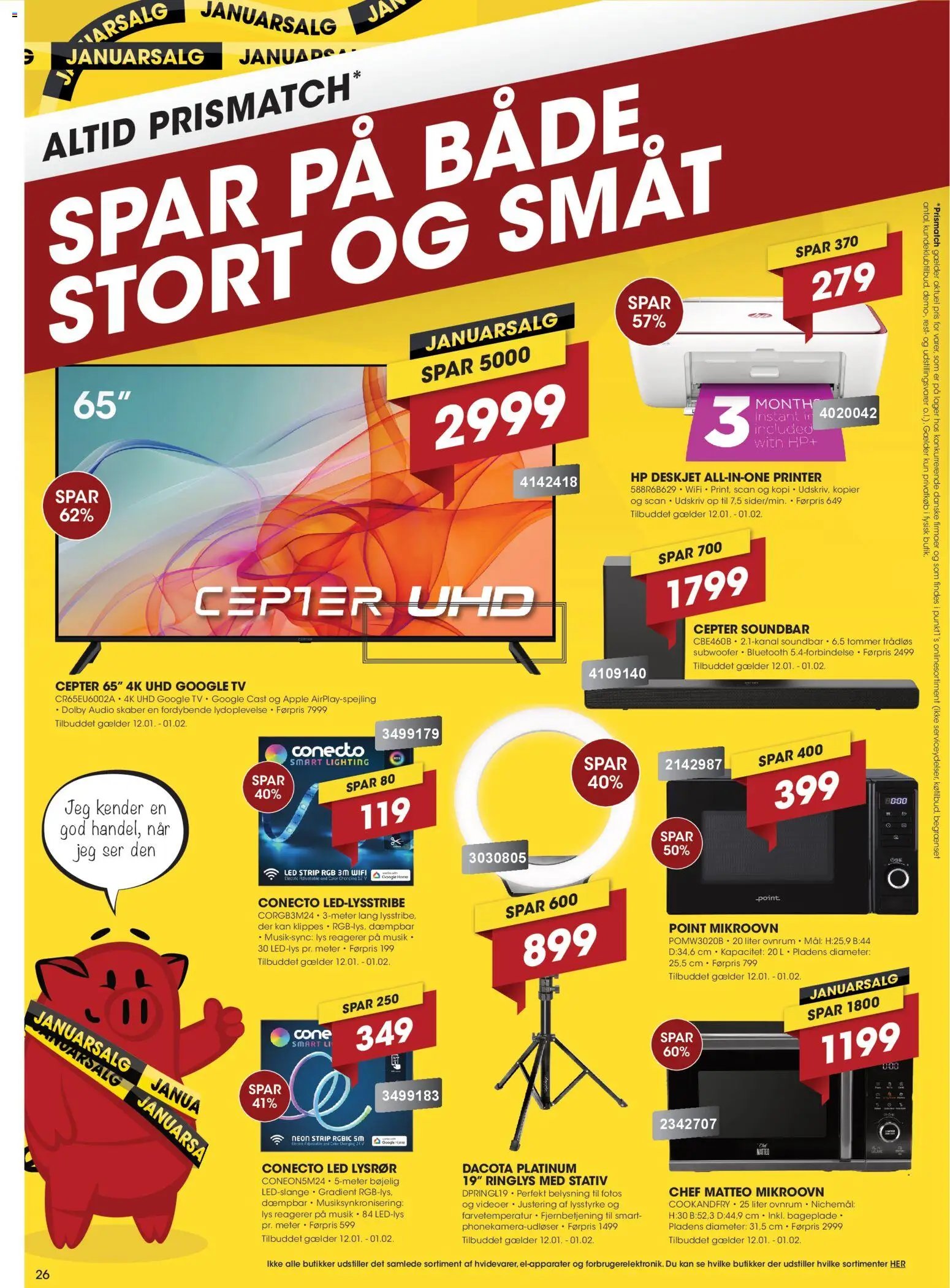 Punkt1 tilbudsavis fra 12/01/2026 Tilbudsavis