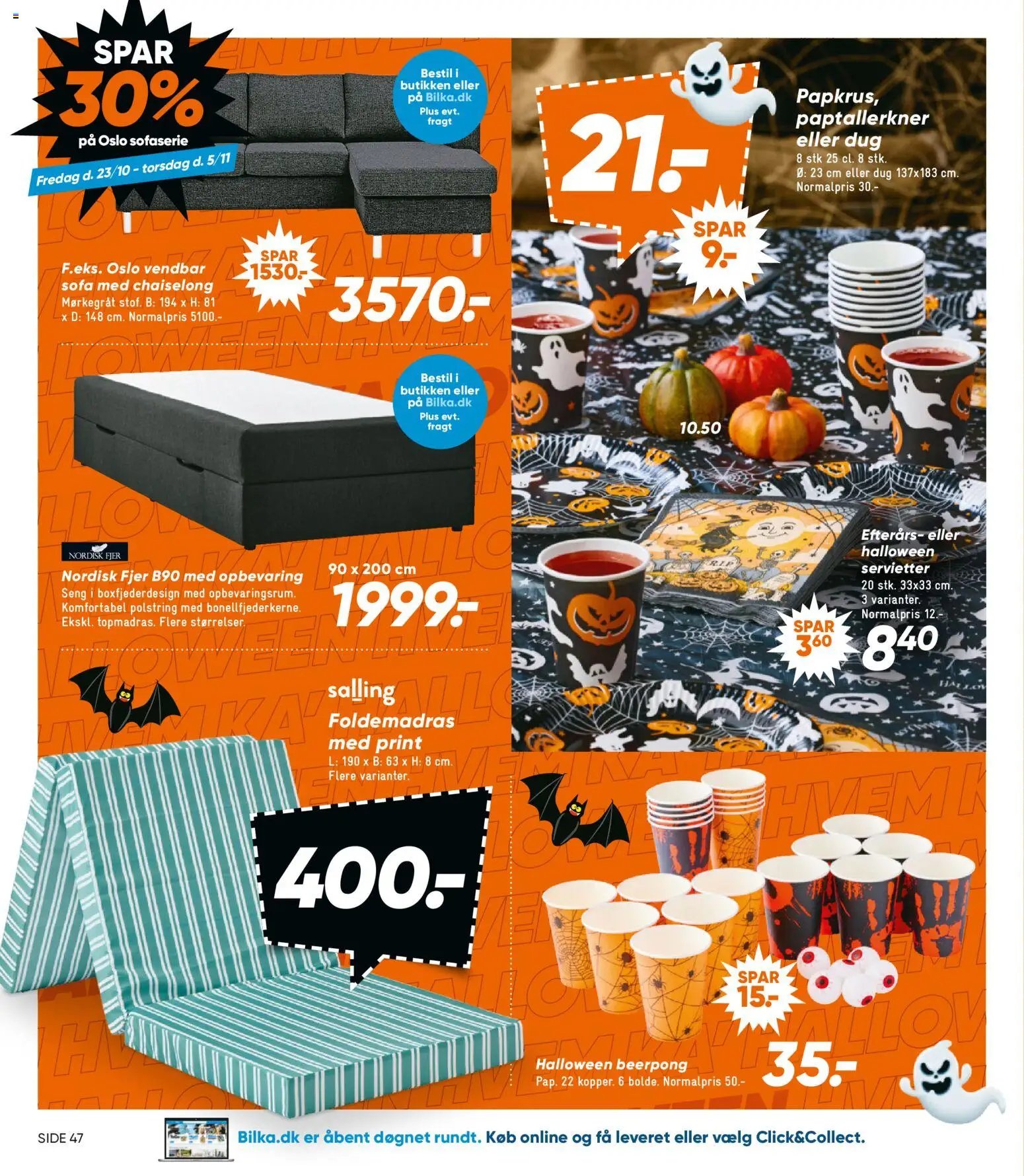 Nye Bilka tilbud fra 23/10/2026