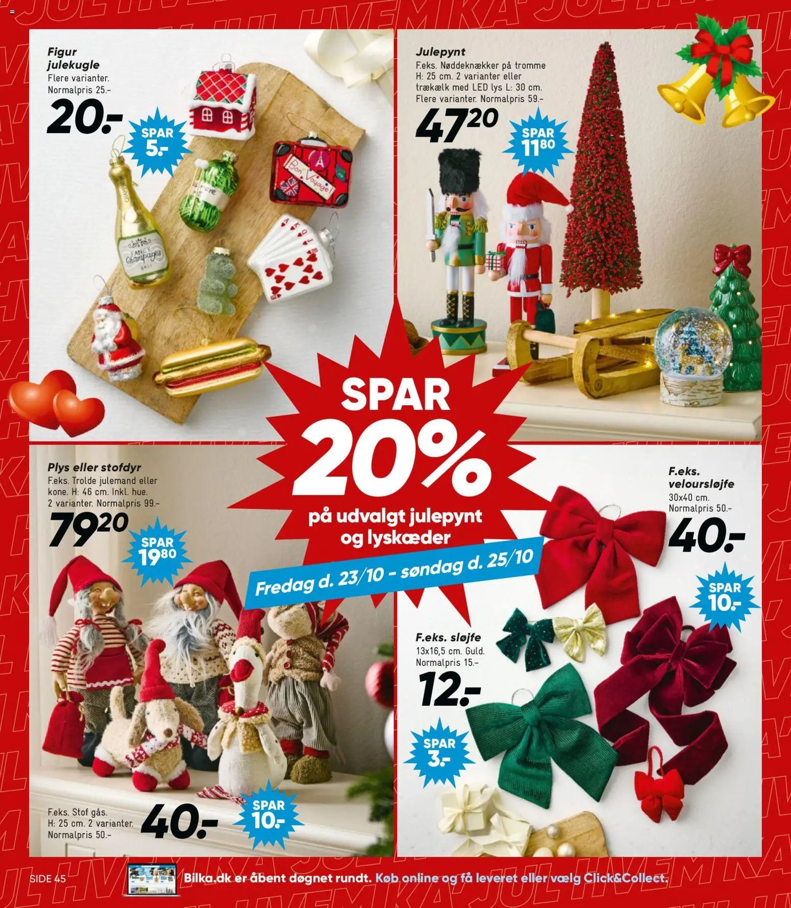 Nye Bilka tilbud fra 23/10/2026