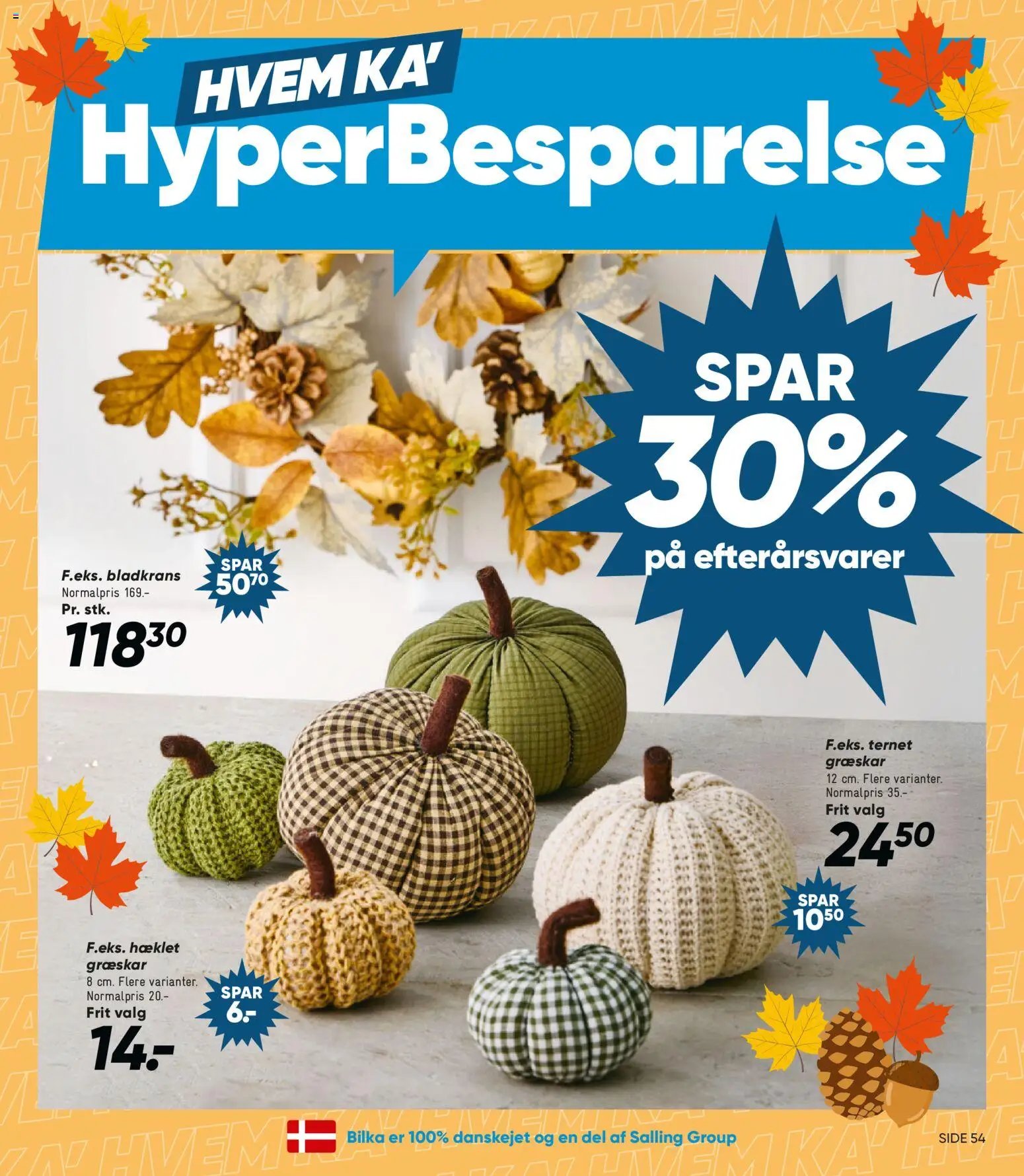 Nye Bilka tilbud fra 23/10/2026
