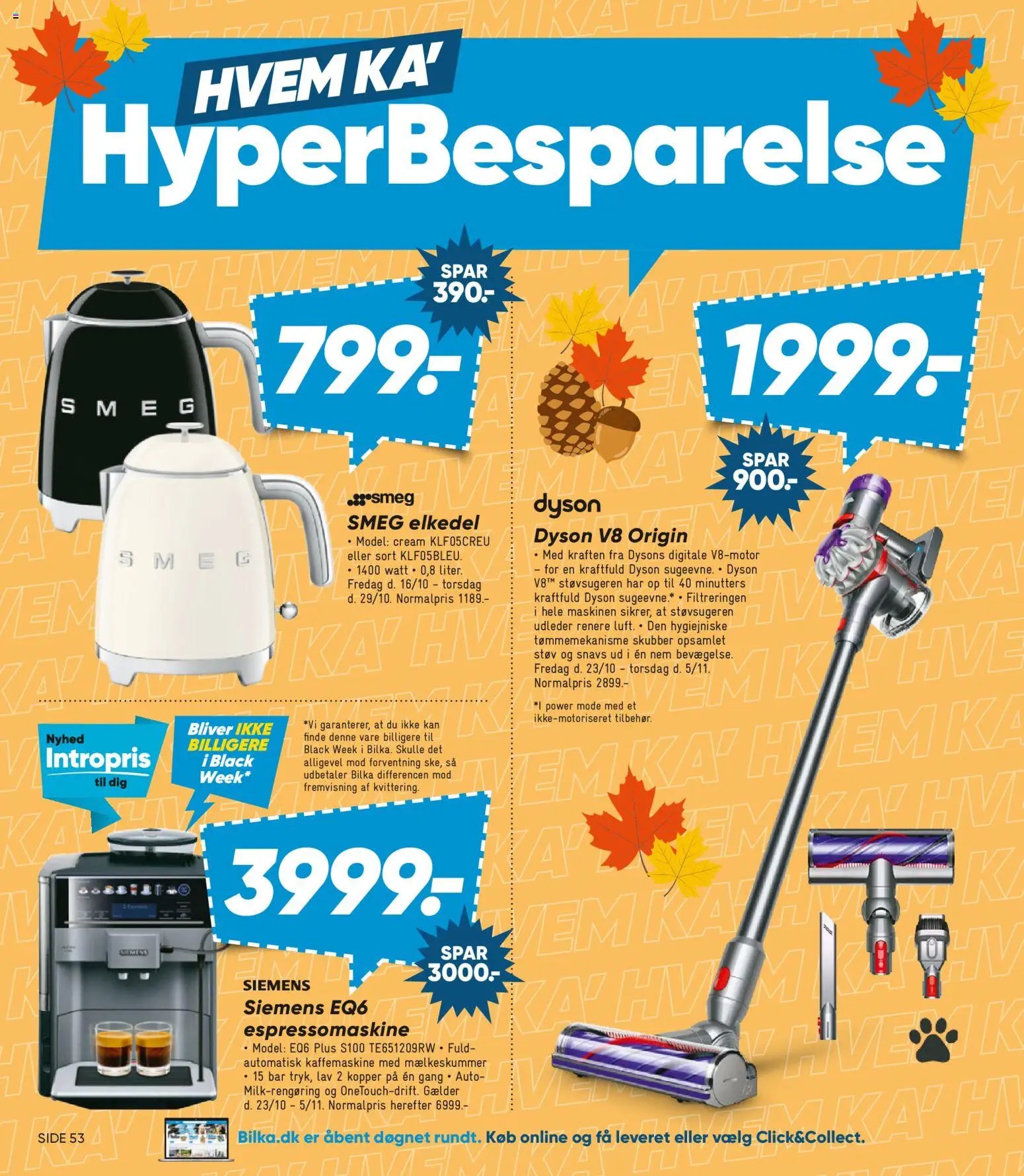 Nye Bilka tilbud fra 23/10/2026