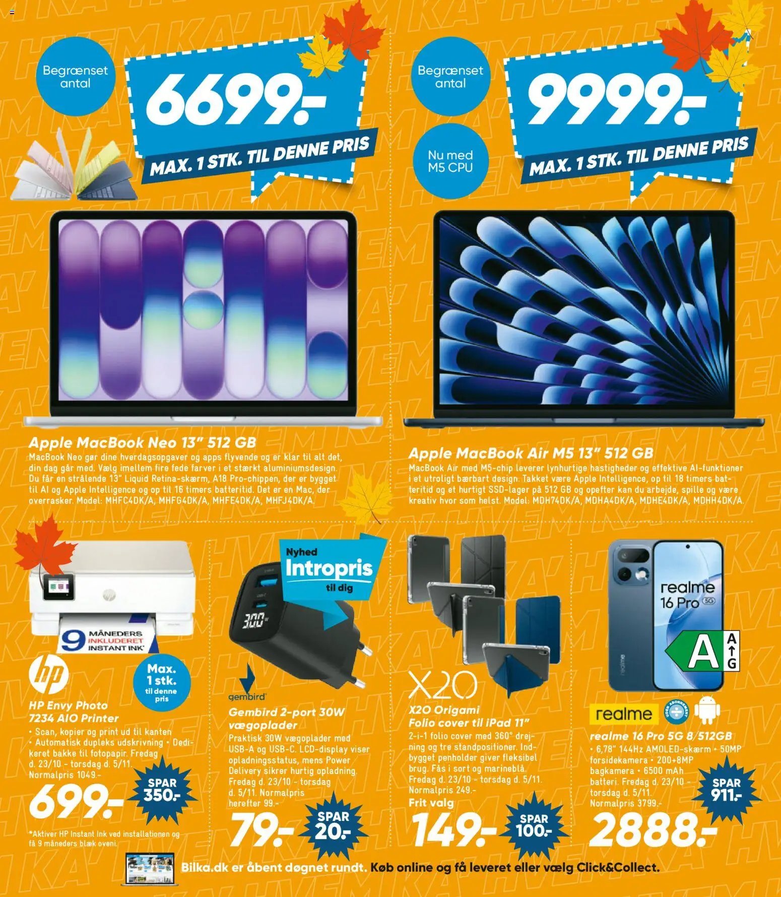 Nye Bilka tilbud fra 23/10/2026