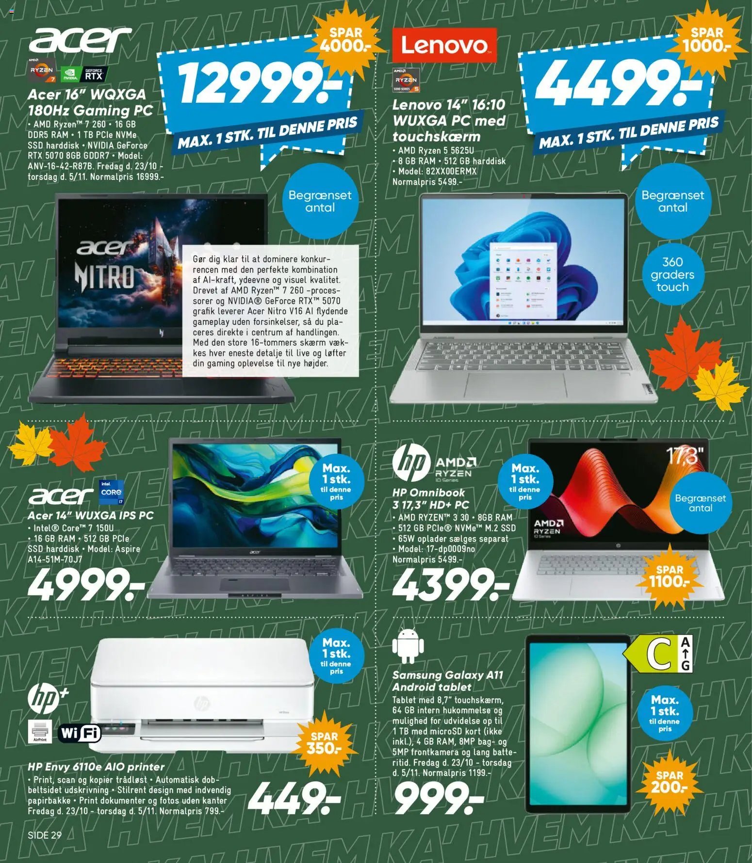 Nye Bilka tilbud fra 23/10/2026