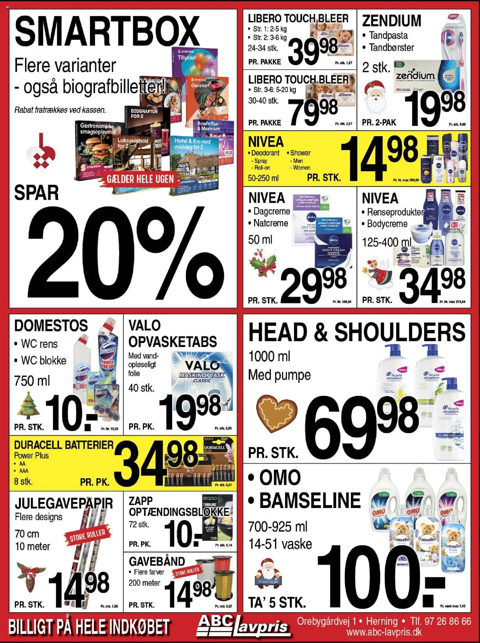 Abc Lavpris tilbudsavis fra 26/11/2025 Herning