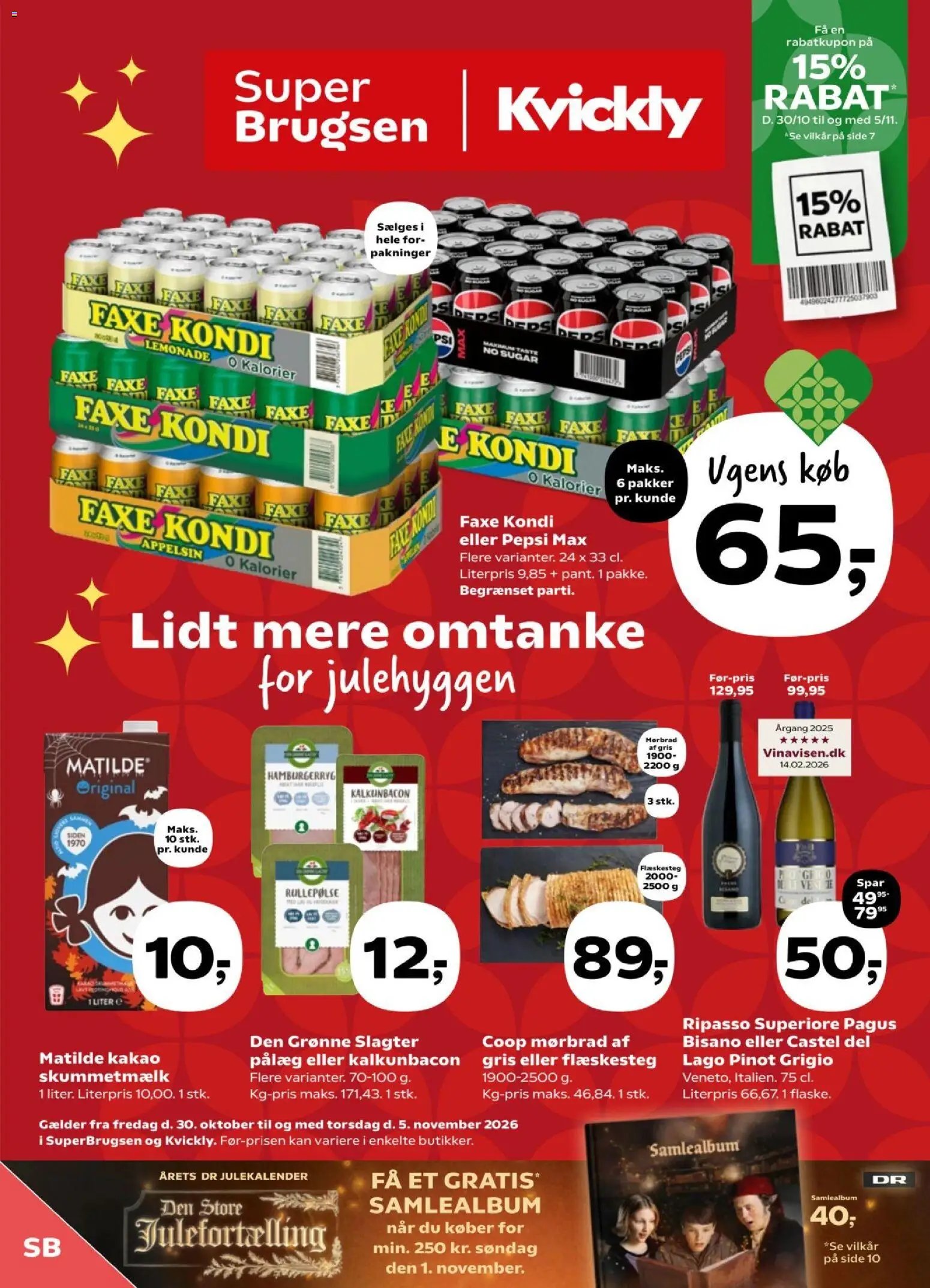 Nye Super Brugsen tilbud fra 30/10/2026