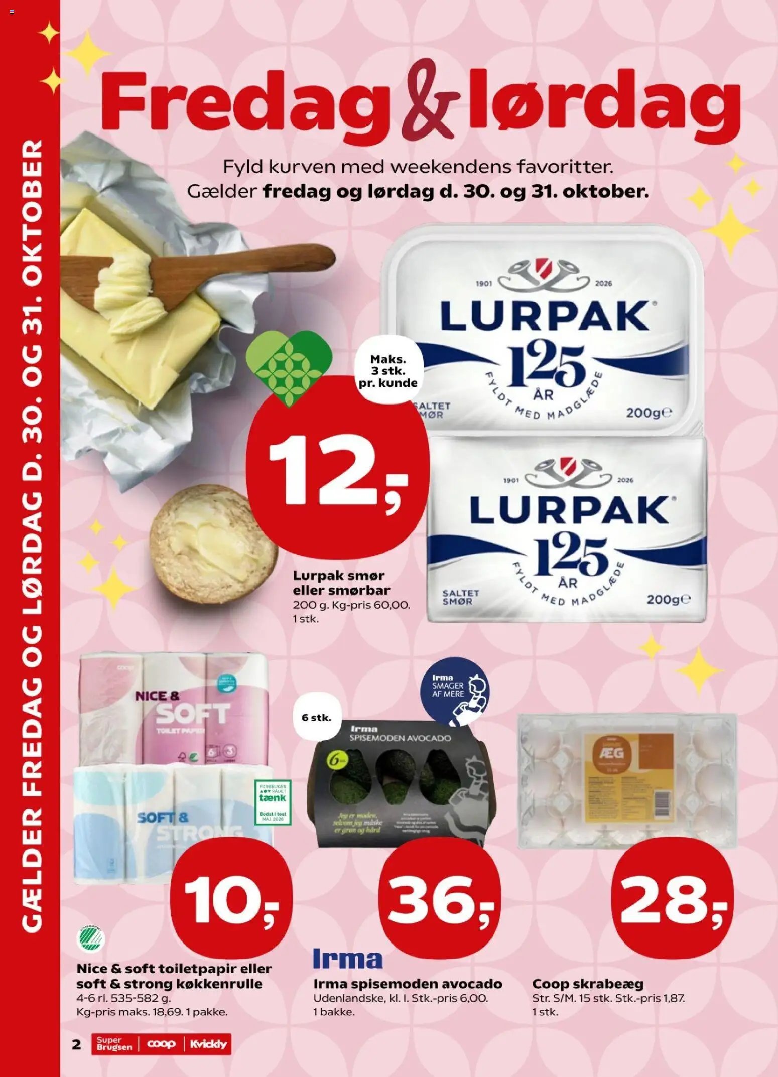Nye Super Brugsen tilbud fra 30/10/2026