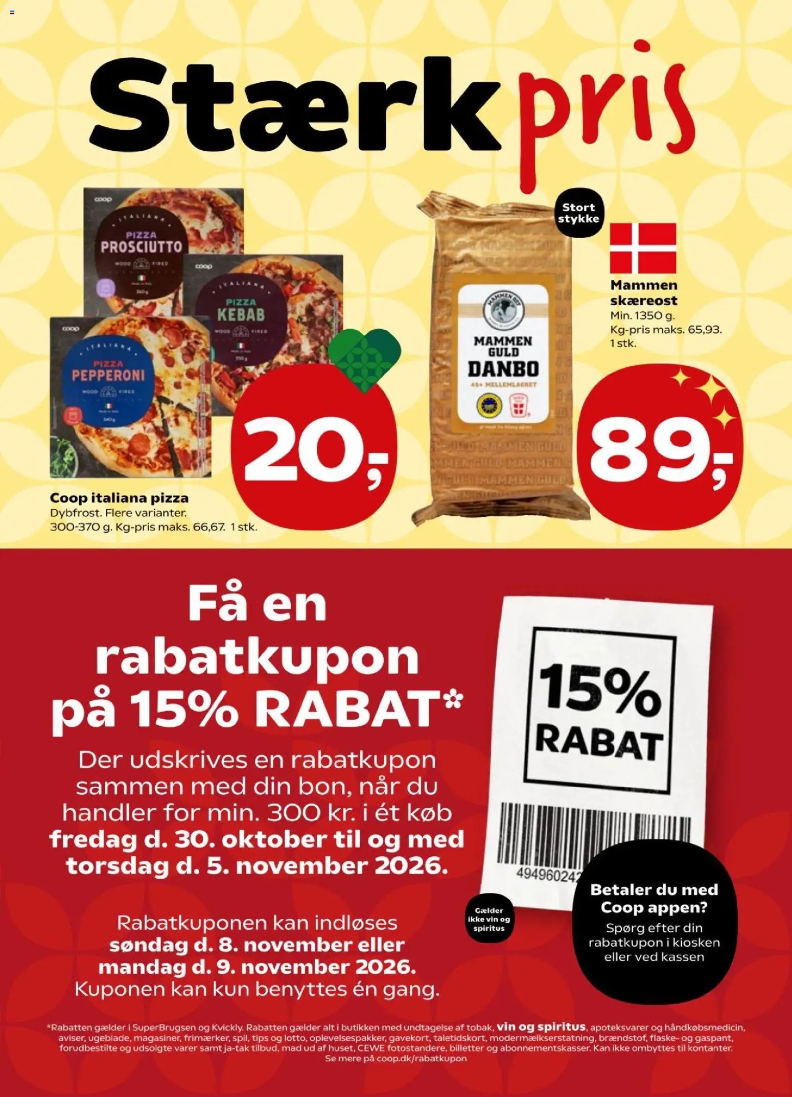 Nye Super Brugsen tilbud fra 30/10/2026