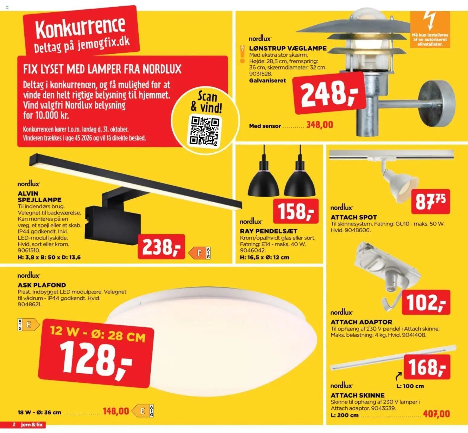 Nye Jem & fix tilbud fra 25/10/2026