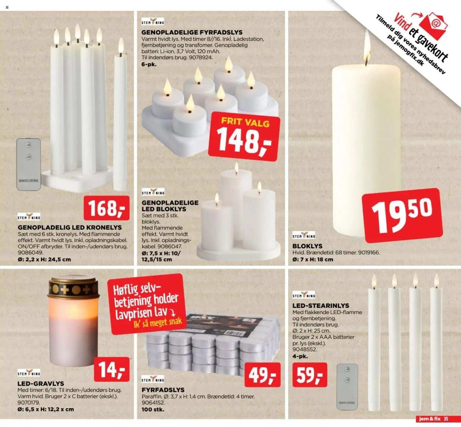 Nye Jem & fix tilbud fra 25/10/2026