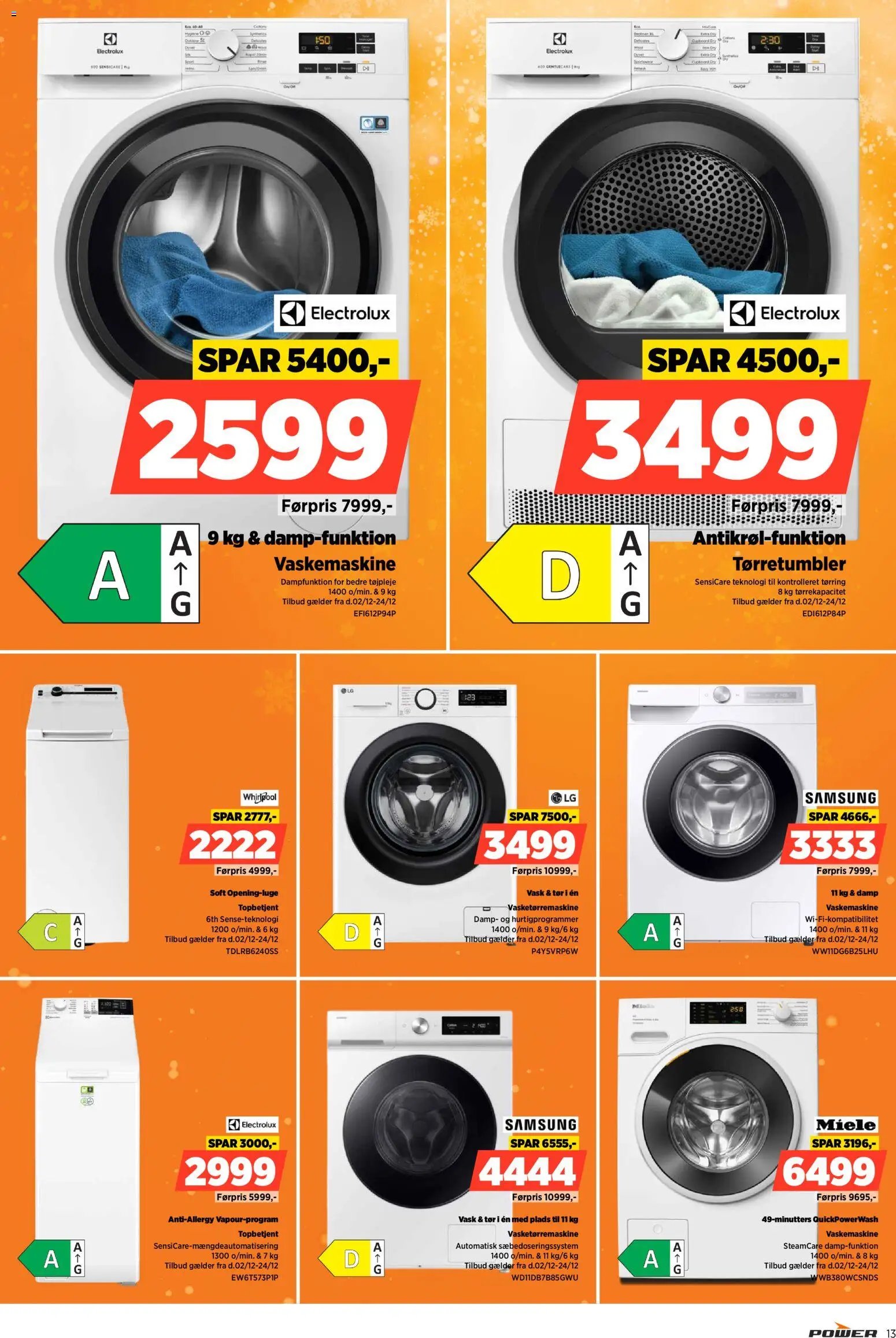 Power tilbudsavis fra 02/12/2025 Lave priser