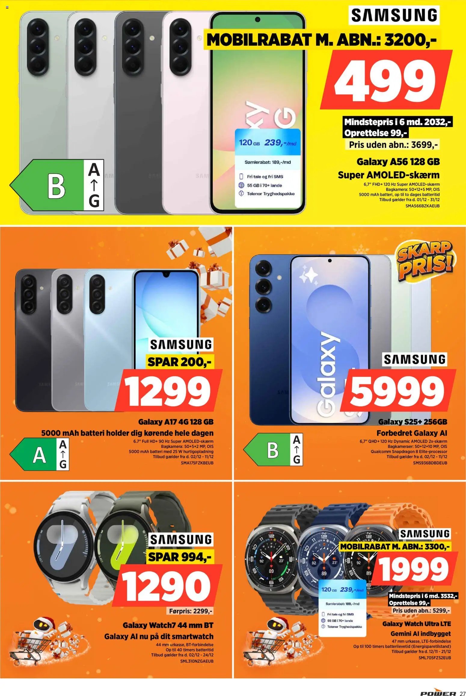 Power tilbudsavis fra 02/12/2025 Lave priser