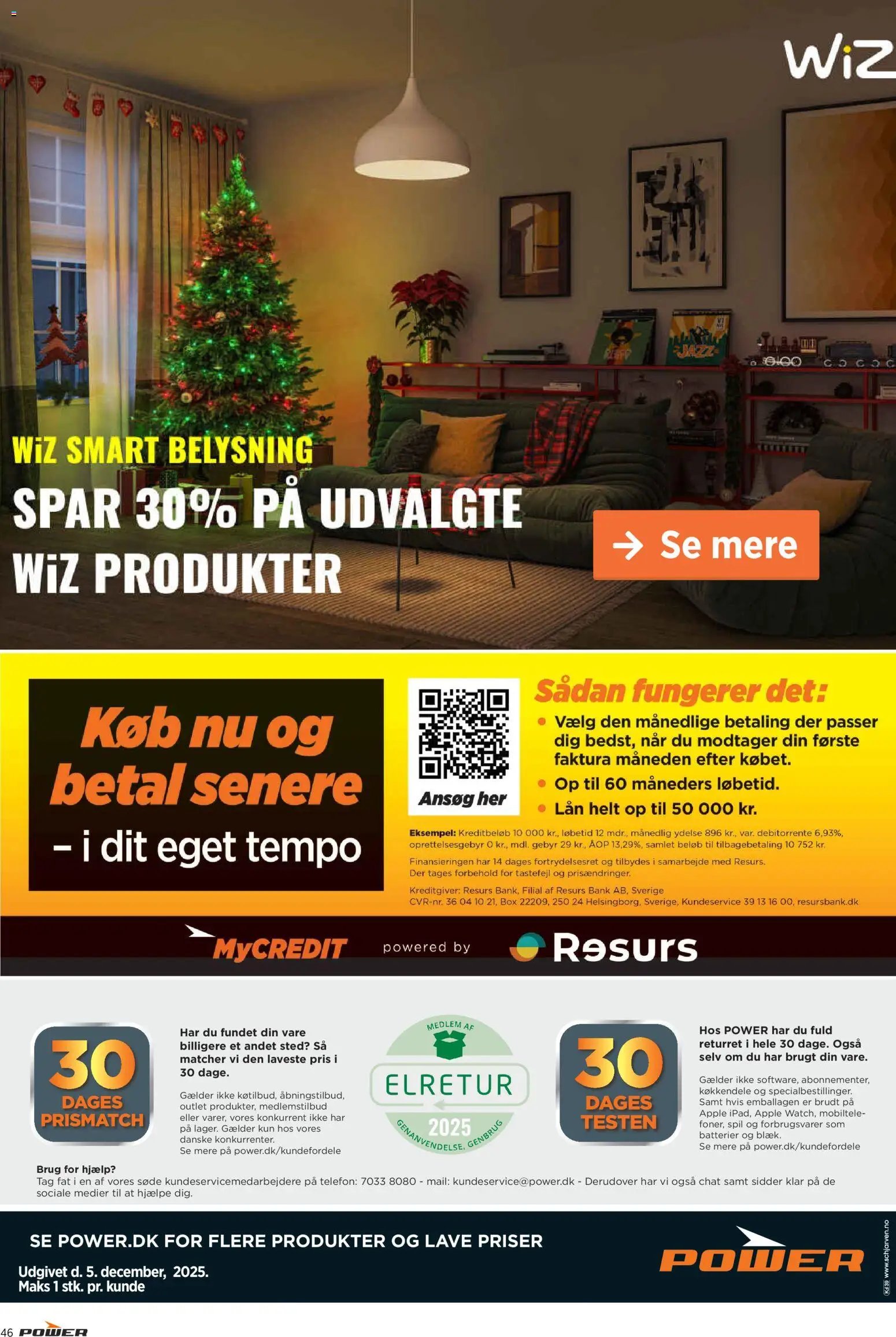 Power tilbudsavis fra 02/12/2025 Lave priser