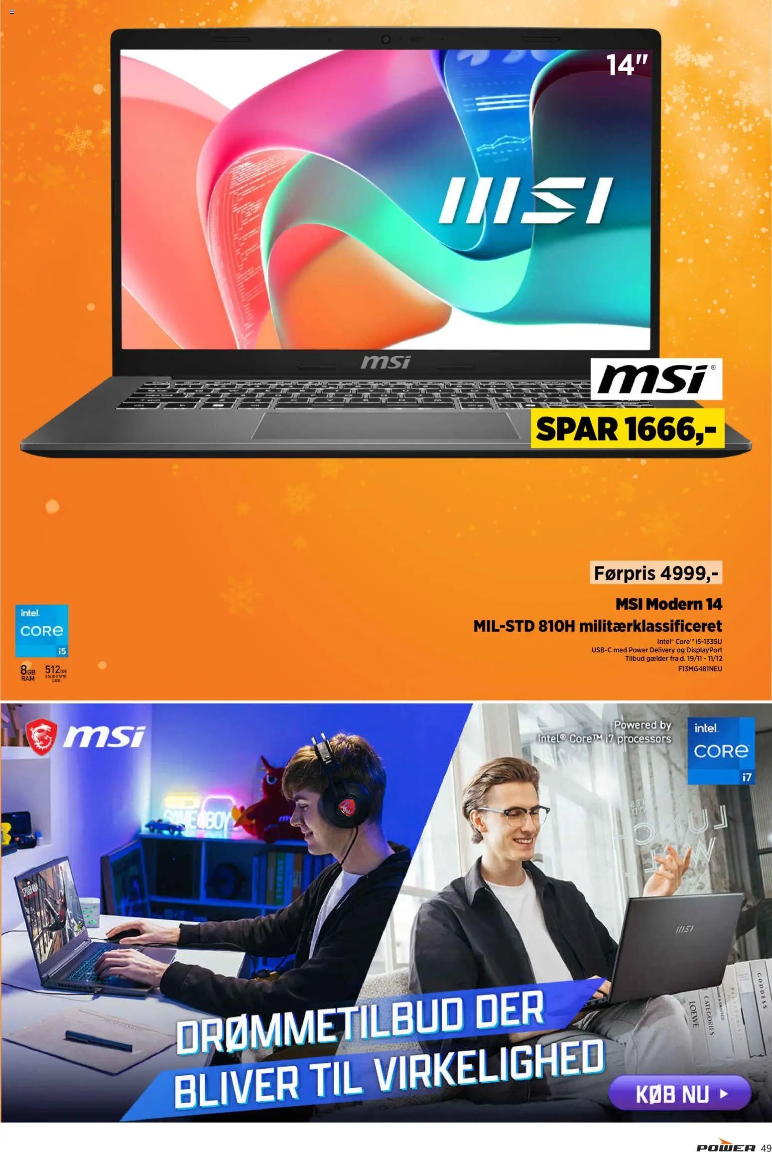 Power tilbudsavis fra 02/12/2025 Lave priser