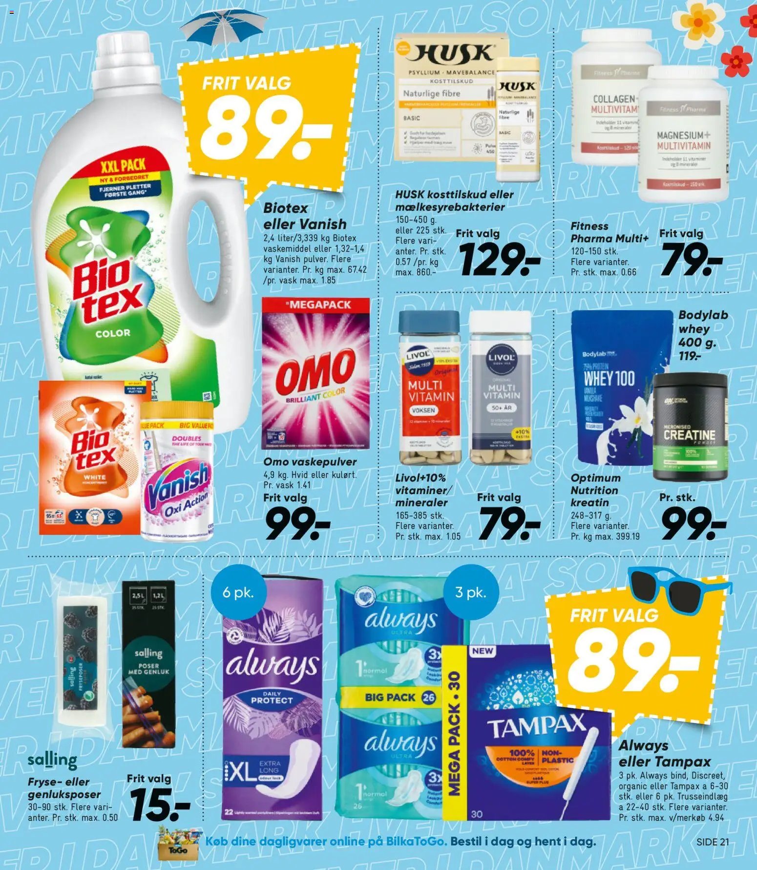 Bilka tilbudsavis fra 17/07/2026 Bilka - Nonfood