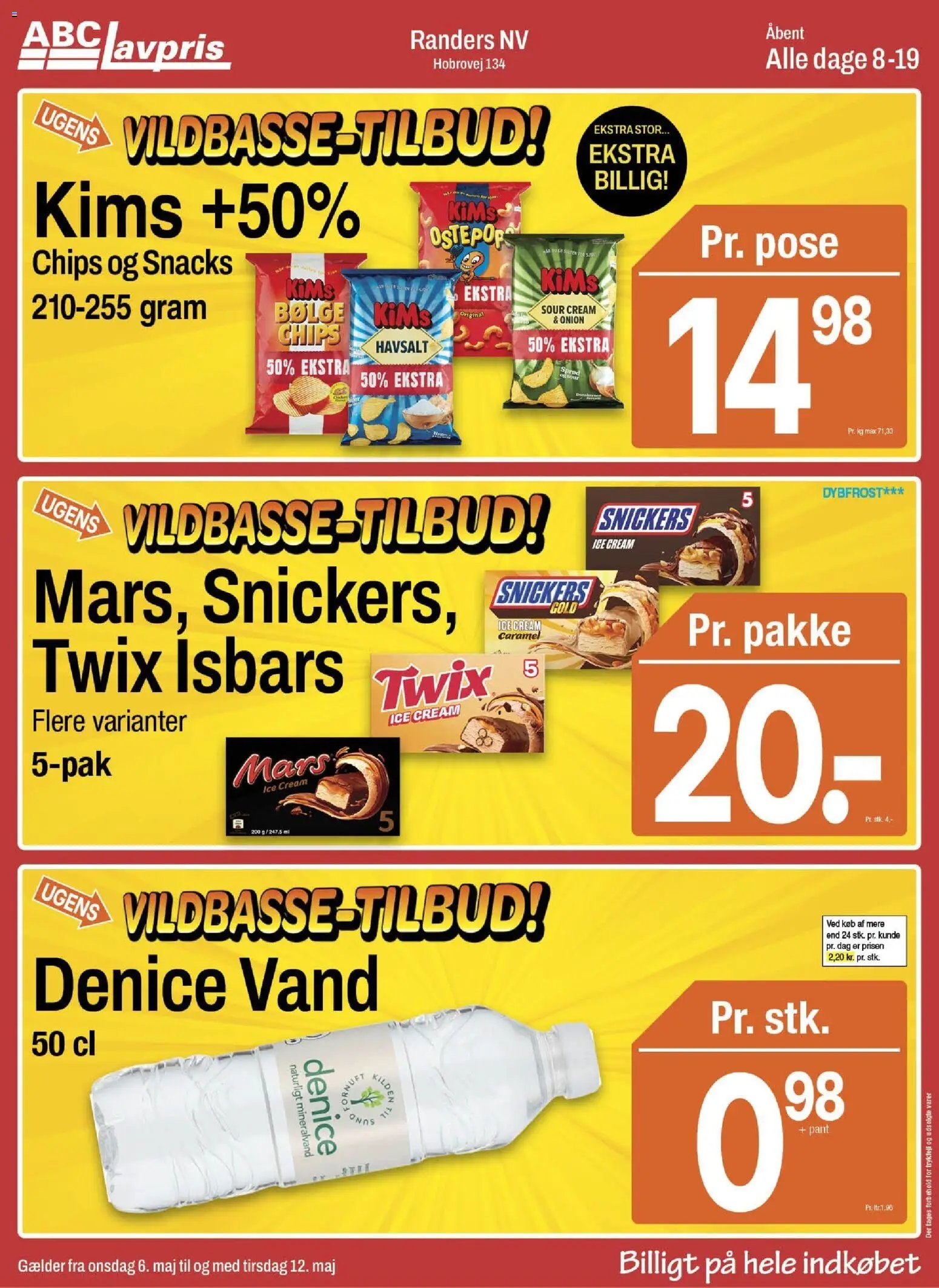 Abc Lavpris tilbudsavis fra 06/05/2026 Abc Lavpris - Randers NV