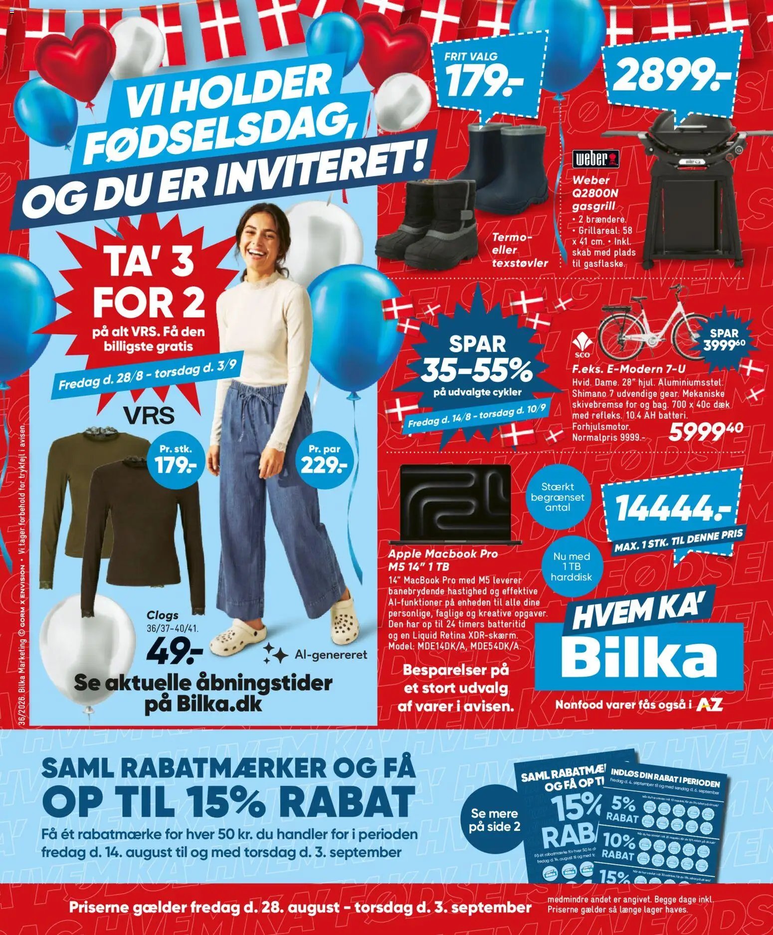Bilka tilbudsavis fra 28/08/2026 Bilka - Nonfood