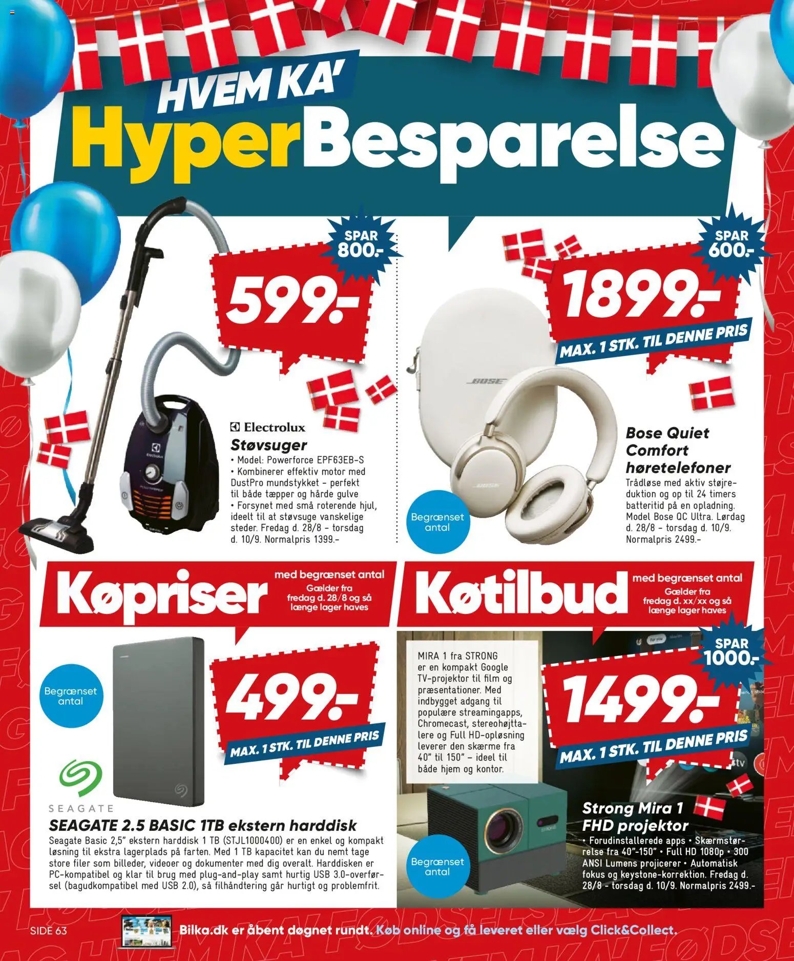 Bilka tilbudsavis fra 28/08/2026 Bilka - Nonfood
