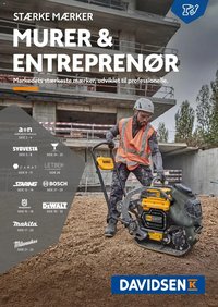 Davidsen tilbudsavis fra 15/09/2025 Murer & entreprenør