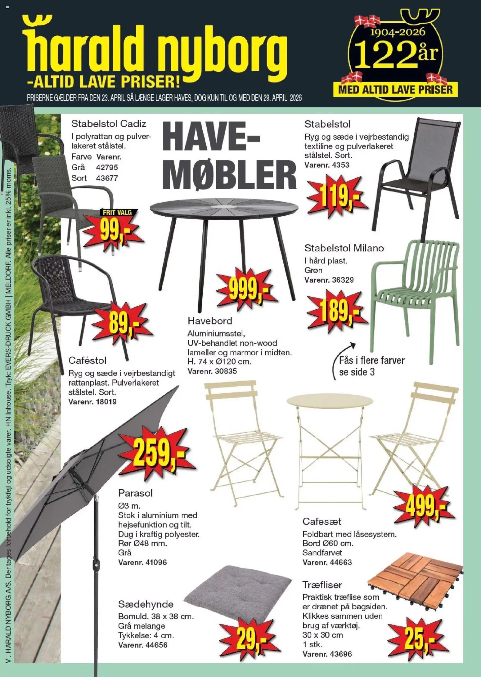 Harald Nyborg tilbudsavis fra 23/04/2026 Harald Nyborg - Tilbudsavis