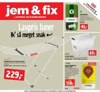 Jem & fix tilbudsavis fra 20/09/2026 Jem & fix - Tilbudsavis uge 39