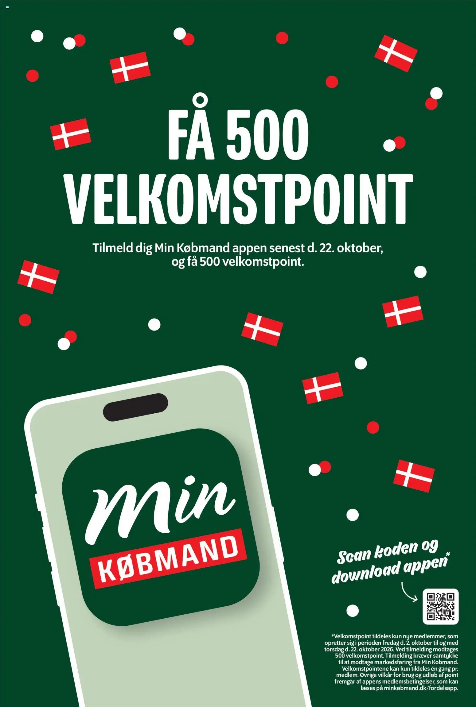 Min Købmand tilbudsavis fra 02/10/2026 Min Købmand - Tilbudsavis uge 40