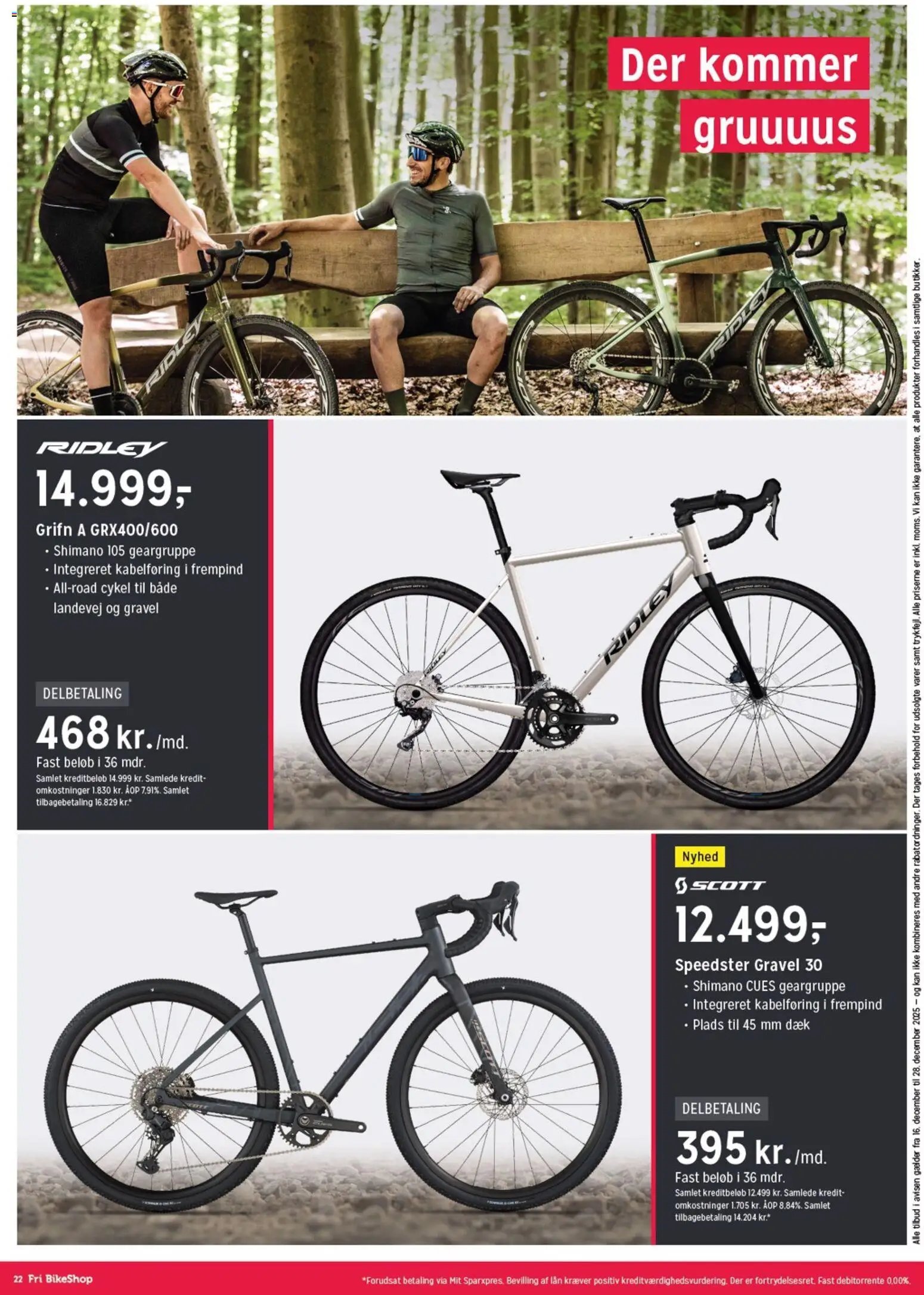 Fri BikeShop tilbudsavis fra 16/12/2025 Tilbudsavis