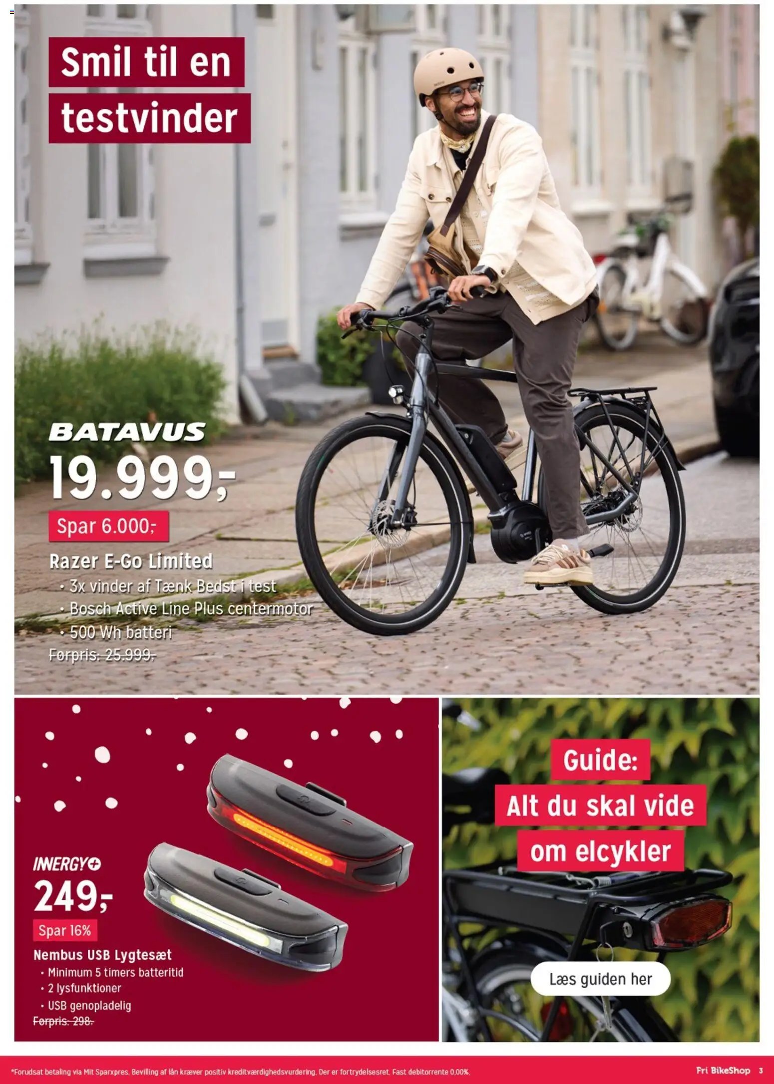Fri BikeShop tilbudsavis fra 16/12/2025 Tilbudsavis