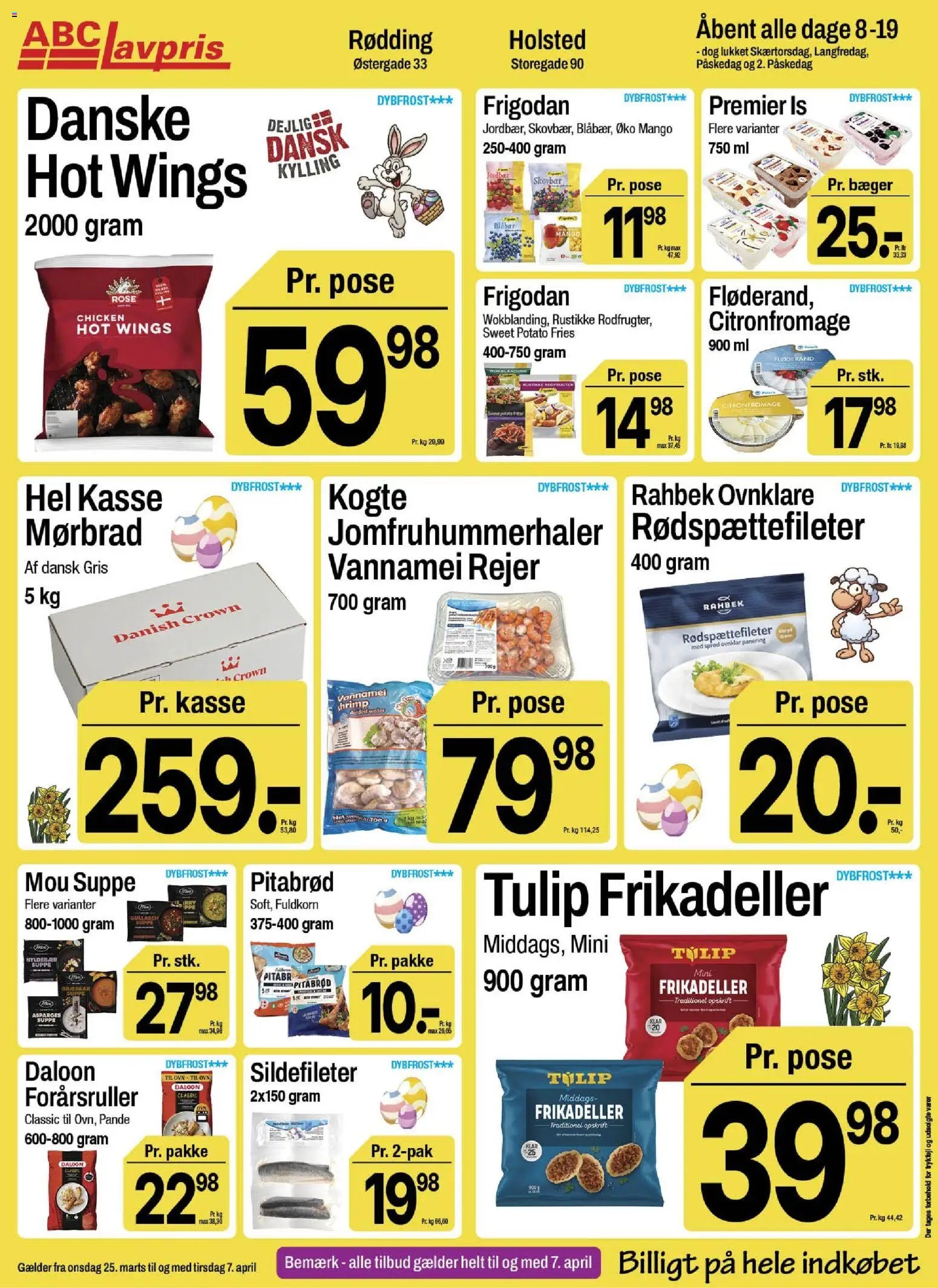 Abc Lavpris tilbudsavis fra 25/03/2026 Abc Lavpris - Holsted