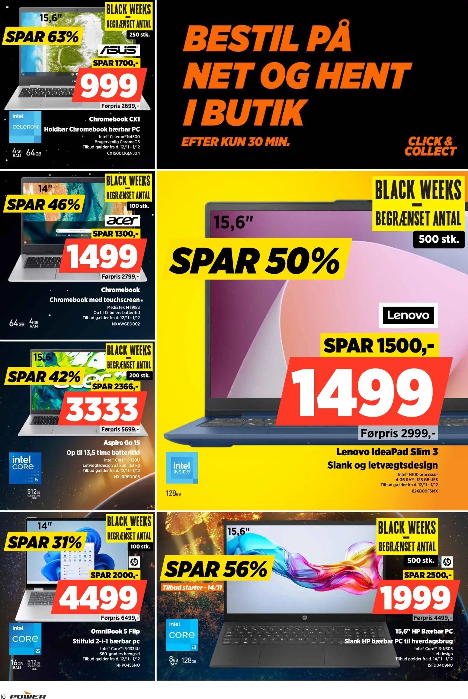 Power tilbudsavis fra 12/11/2025 Black Friday