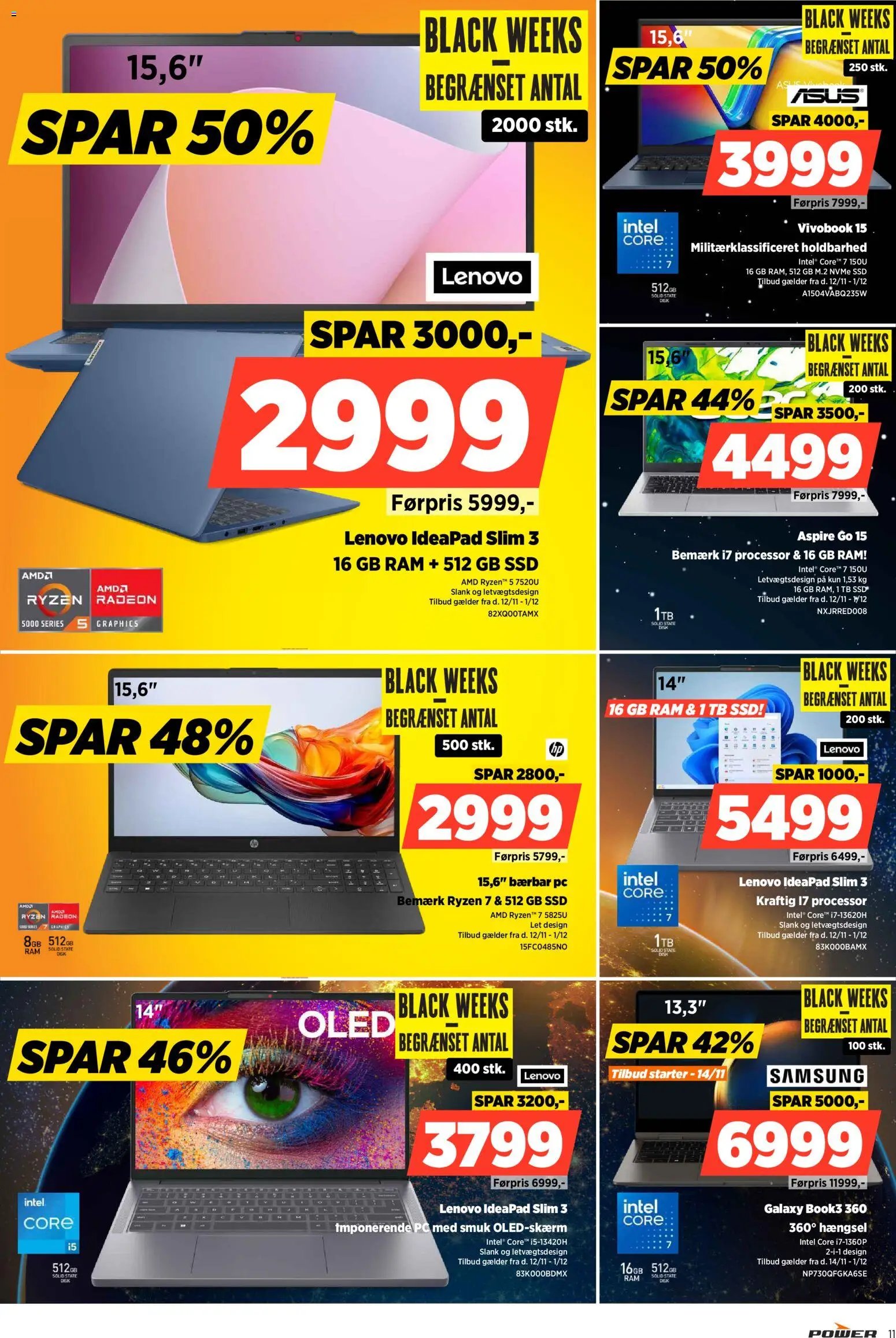 Power tilbudsavis fra 12/11/2025 Black Friday