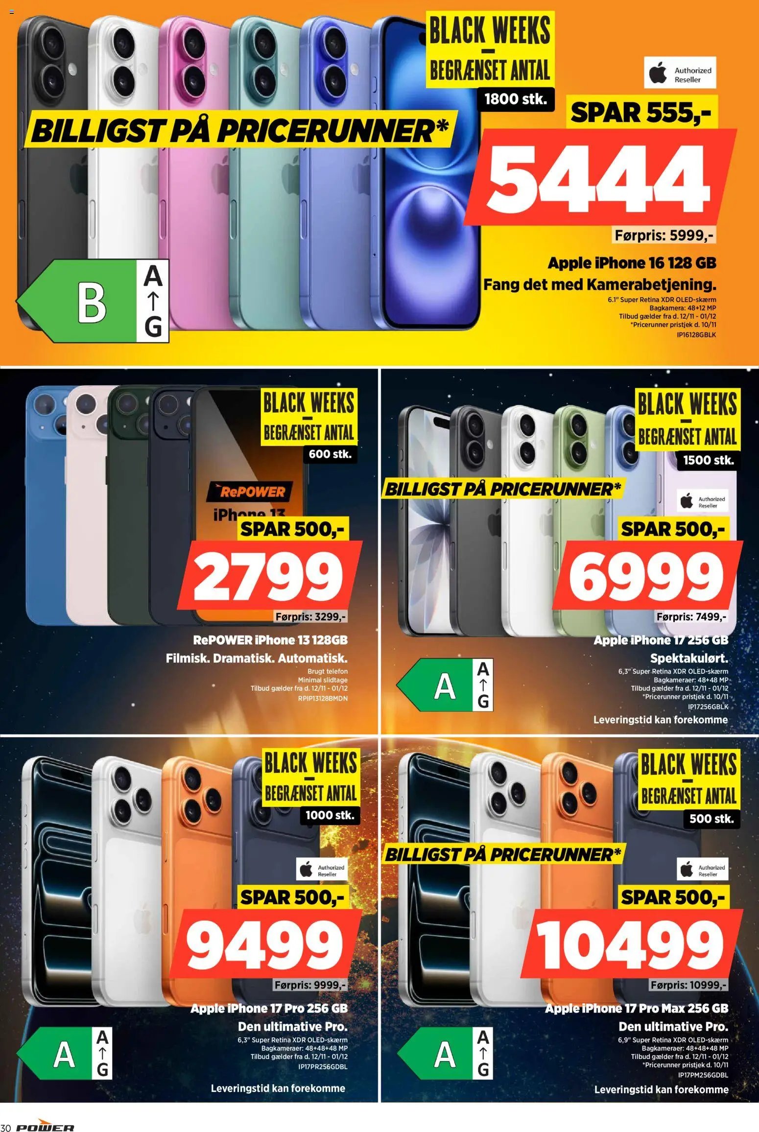 Power tilbudsavis fra 12/11/2025 Black Friday