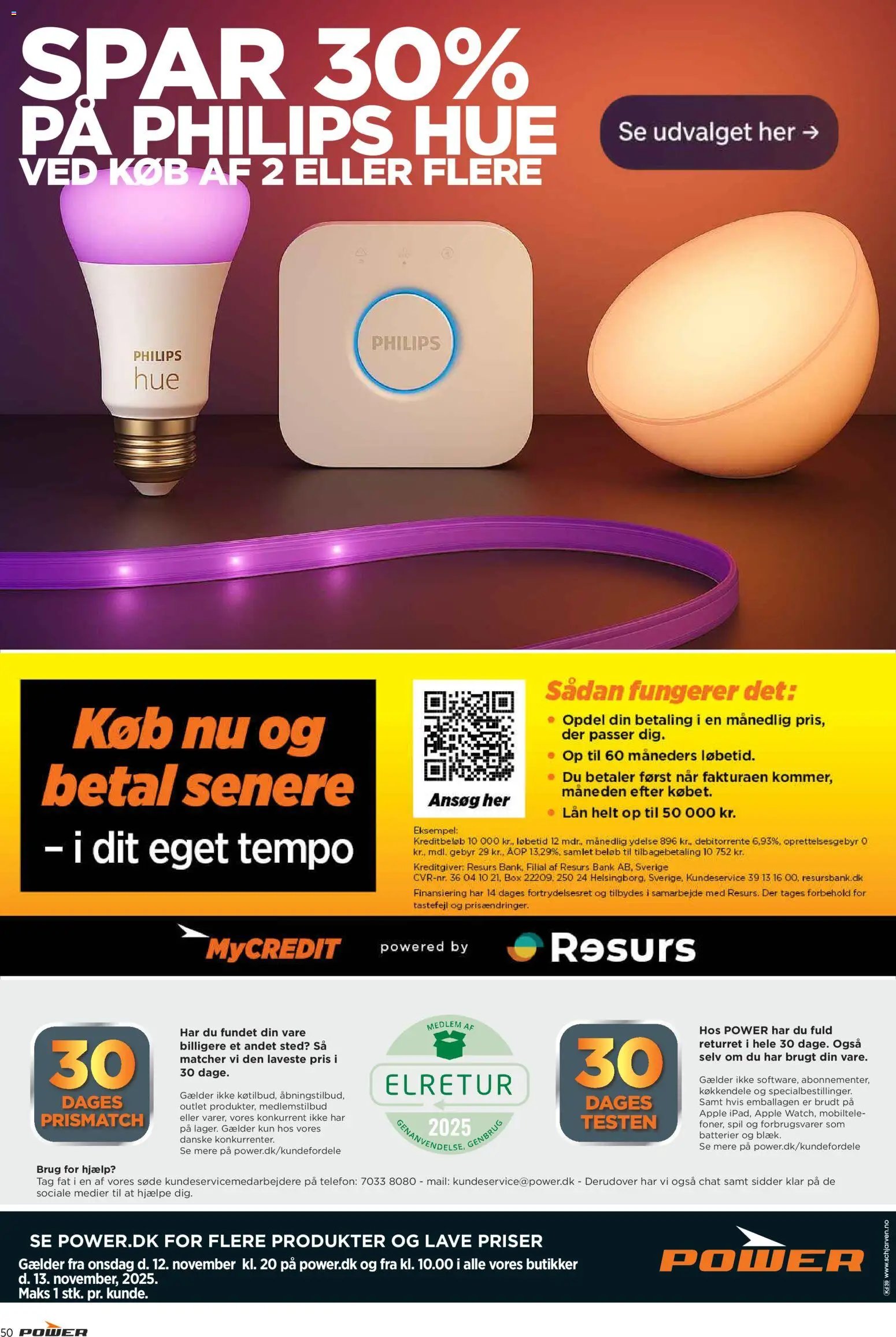 Power tilbudsavis fra 12/11/2025 Black Friday