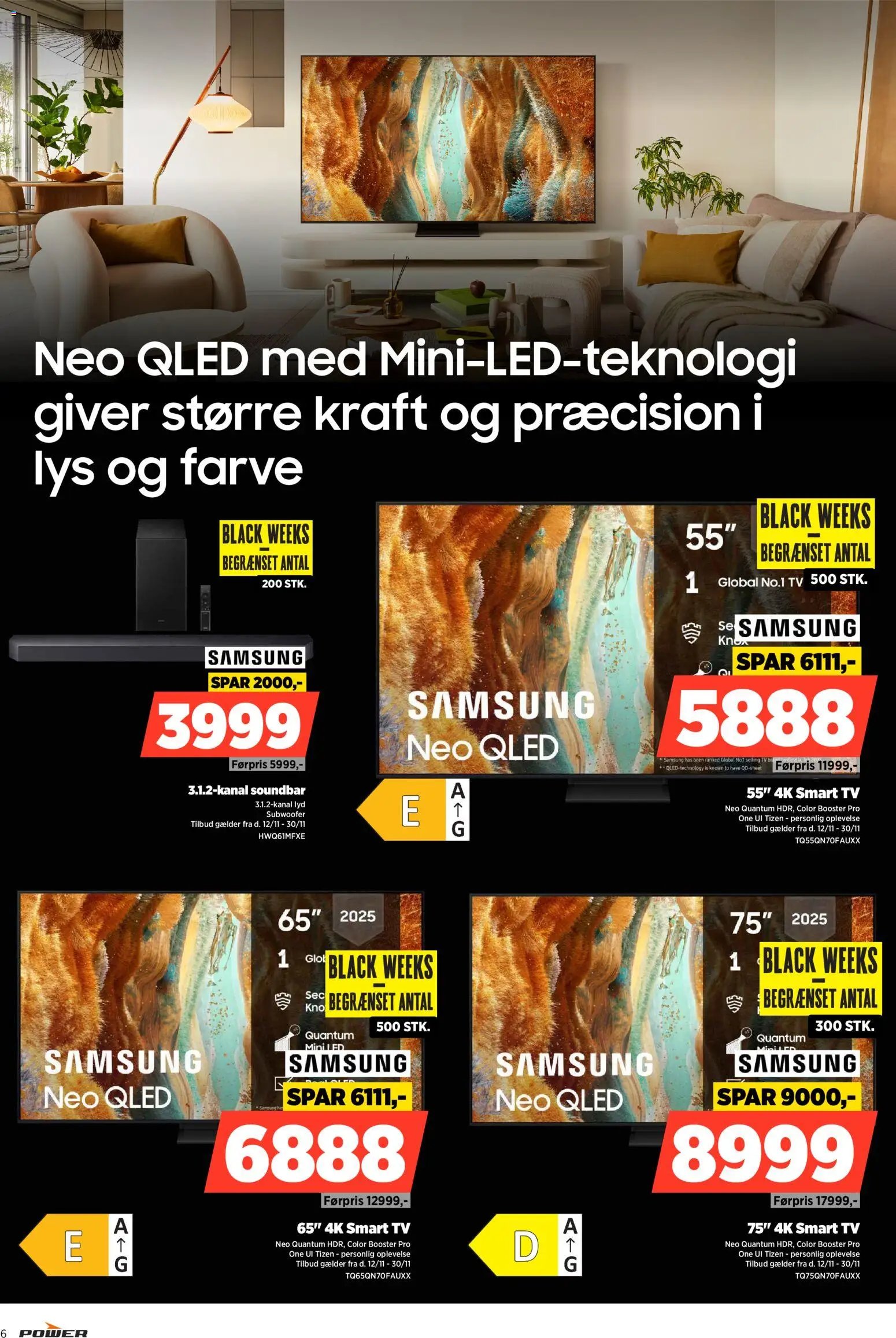 Power tilbudsavis fra 12/11/2025 Black Friday