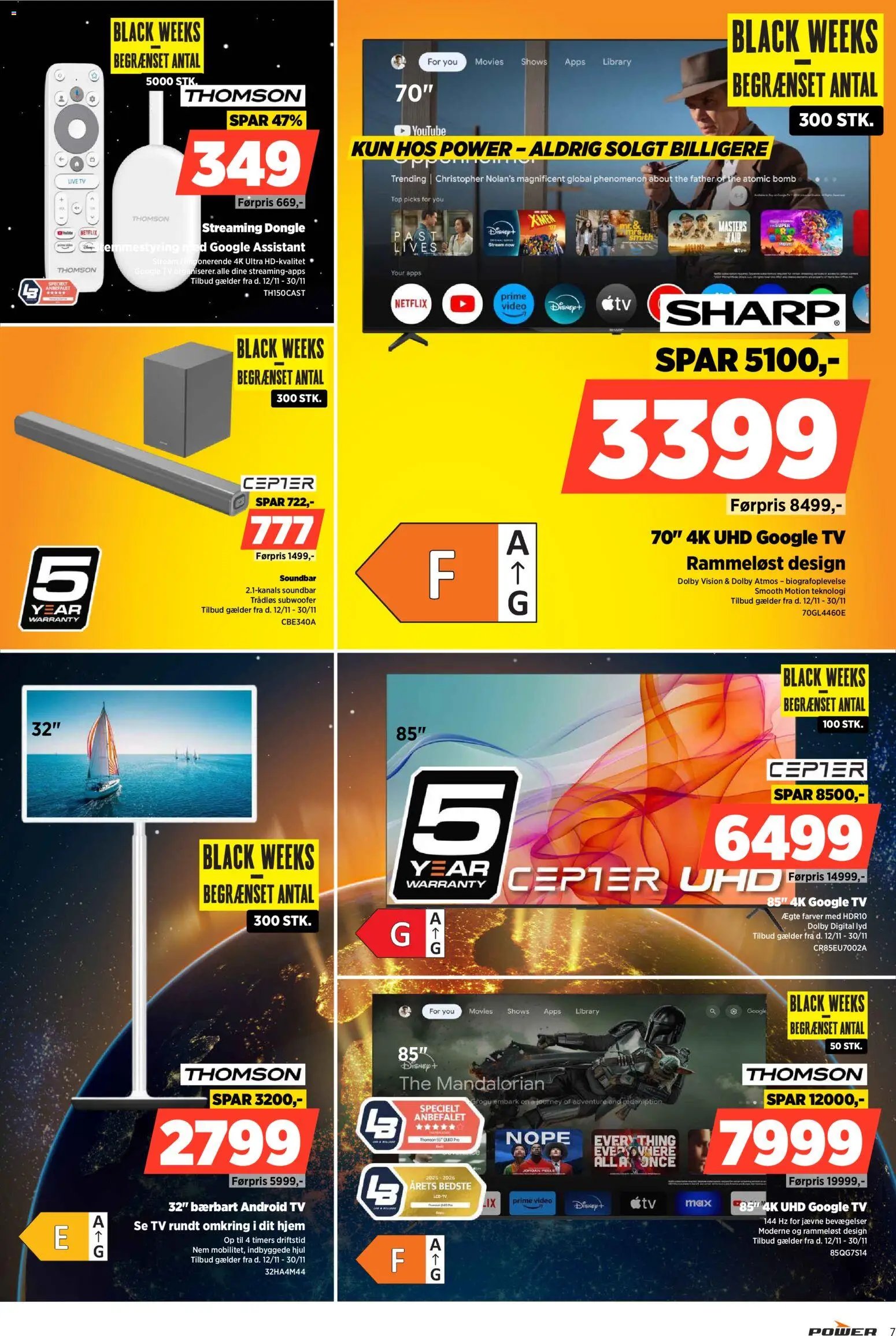 Power tilbudsavis fra 12/11/2025 Black Friday