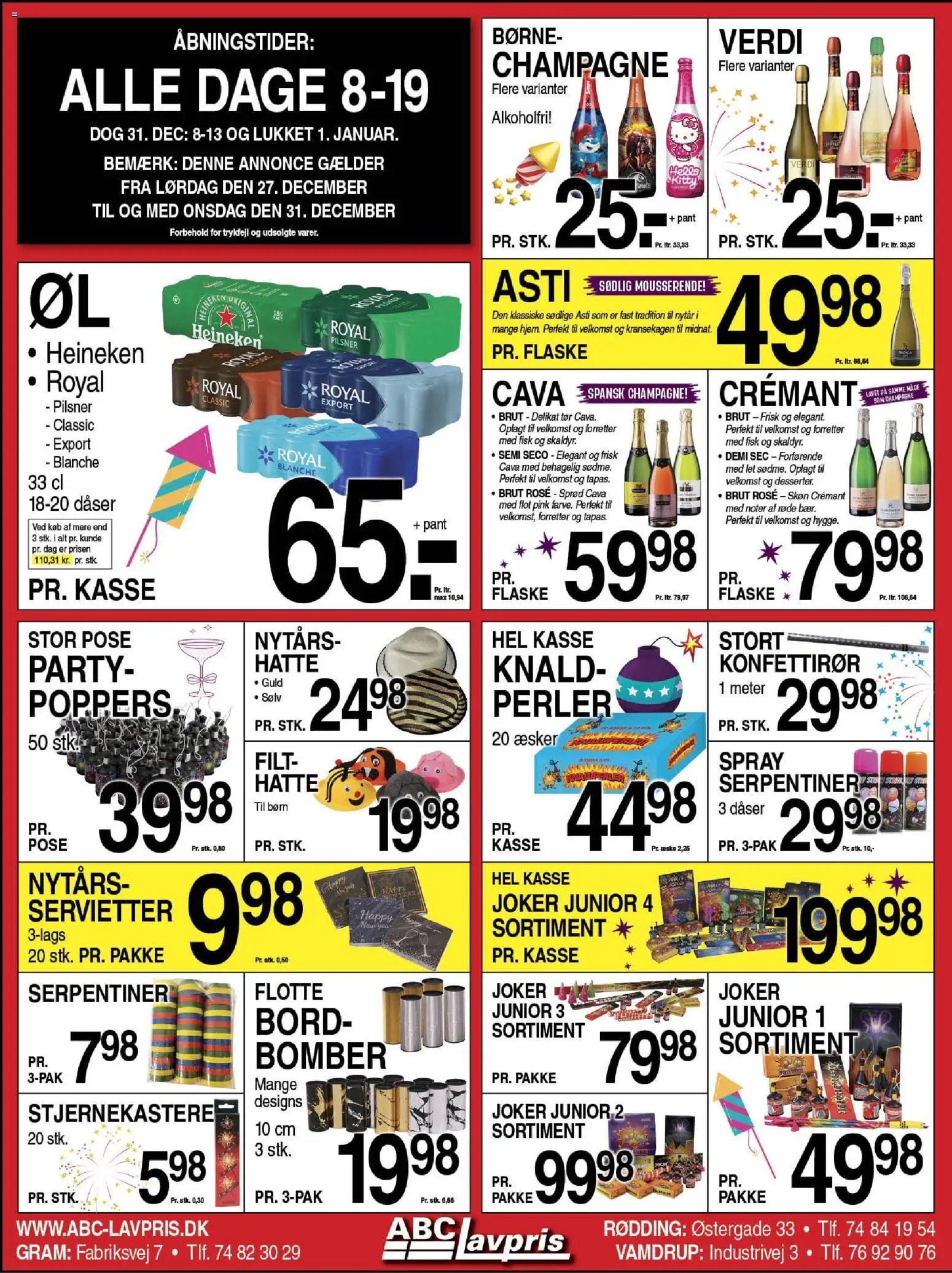 Abc Lavpris tilbudsavis fra 24/12/2025 Gram