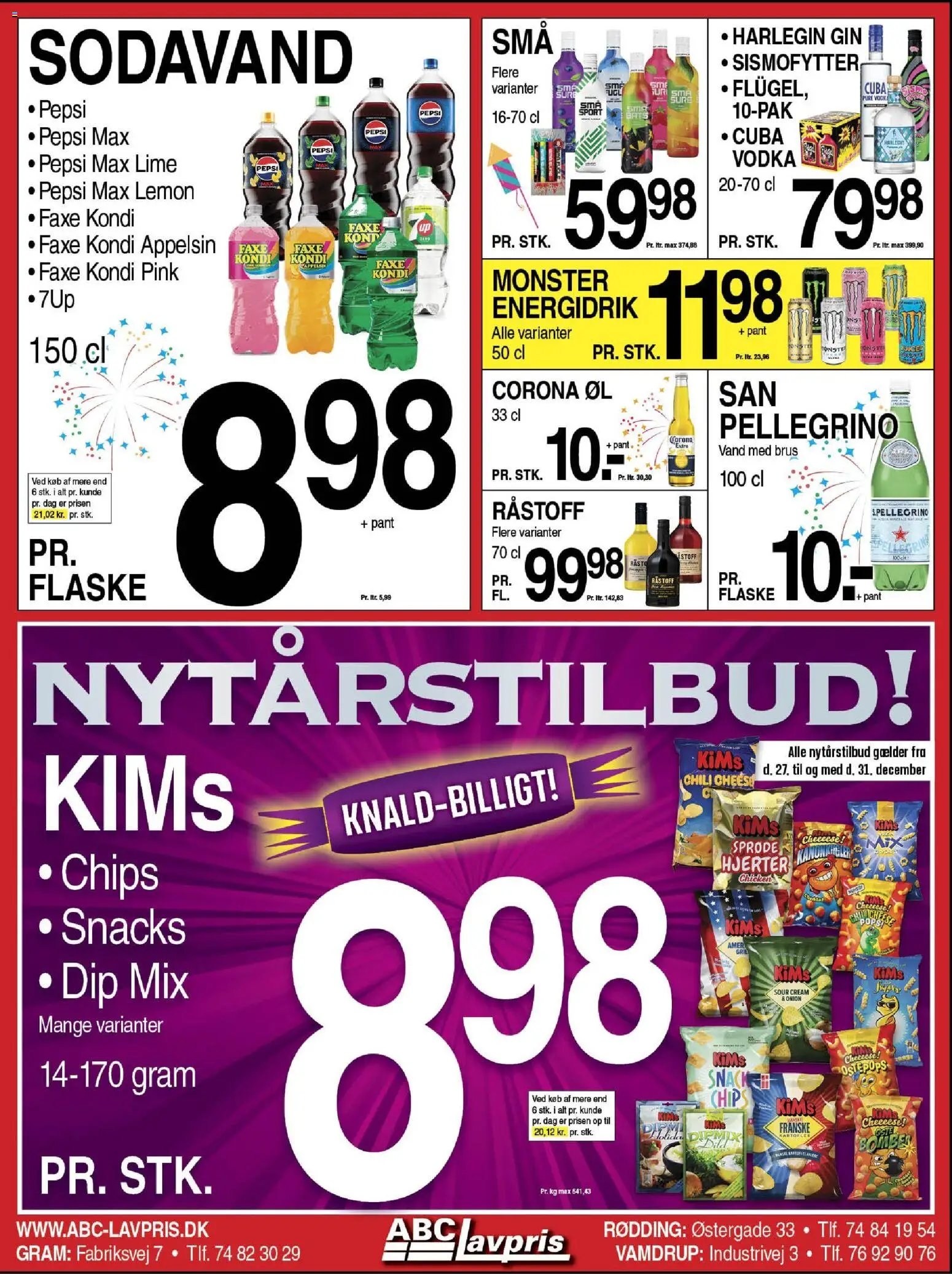 Abc Lavpris tilbudsavis fra 24/12/2025 Gram