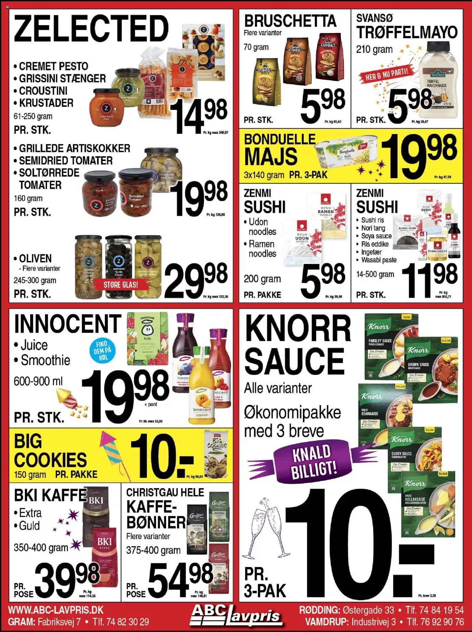 Abc Lavpris tilbudsavis fra 24/12/2025 Gram