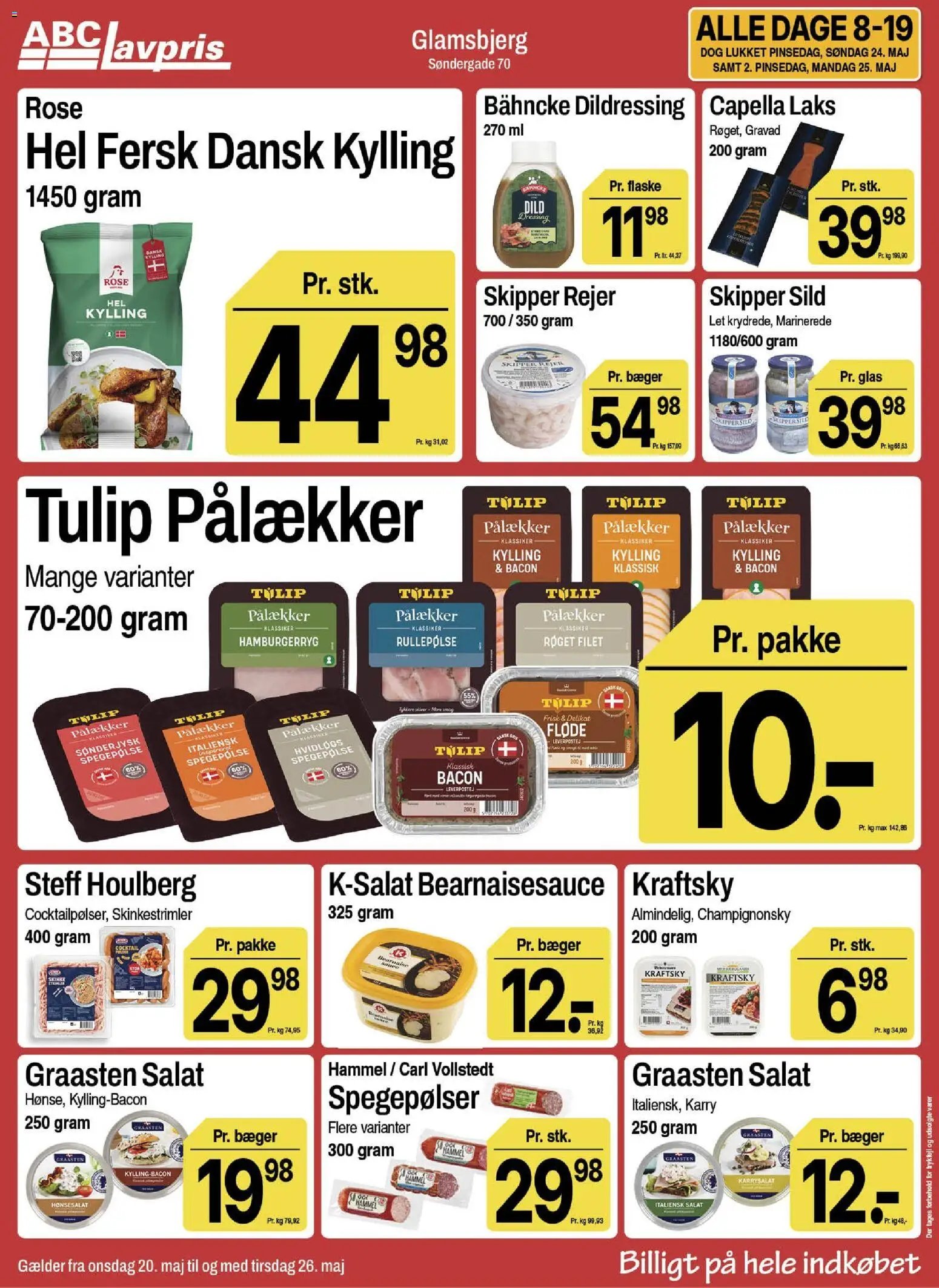 Abc Lavpris tilbudsavis fra 20/05/2026 Abc Lavpris - Glamsbjerg (2026-05-20 - 2026-05-26)